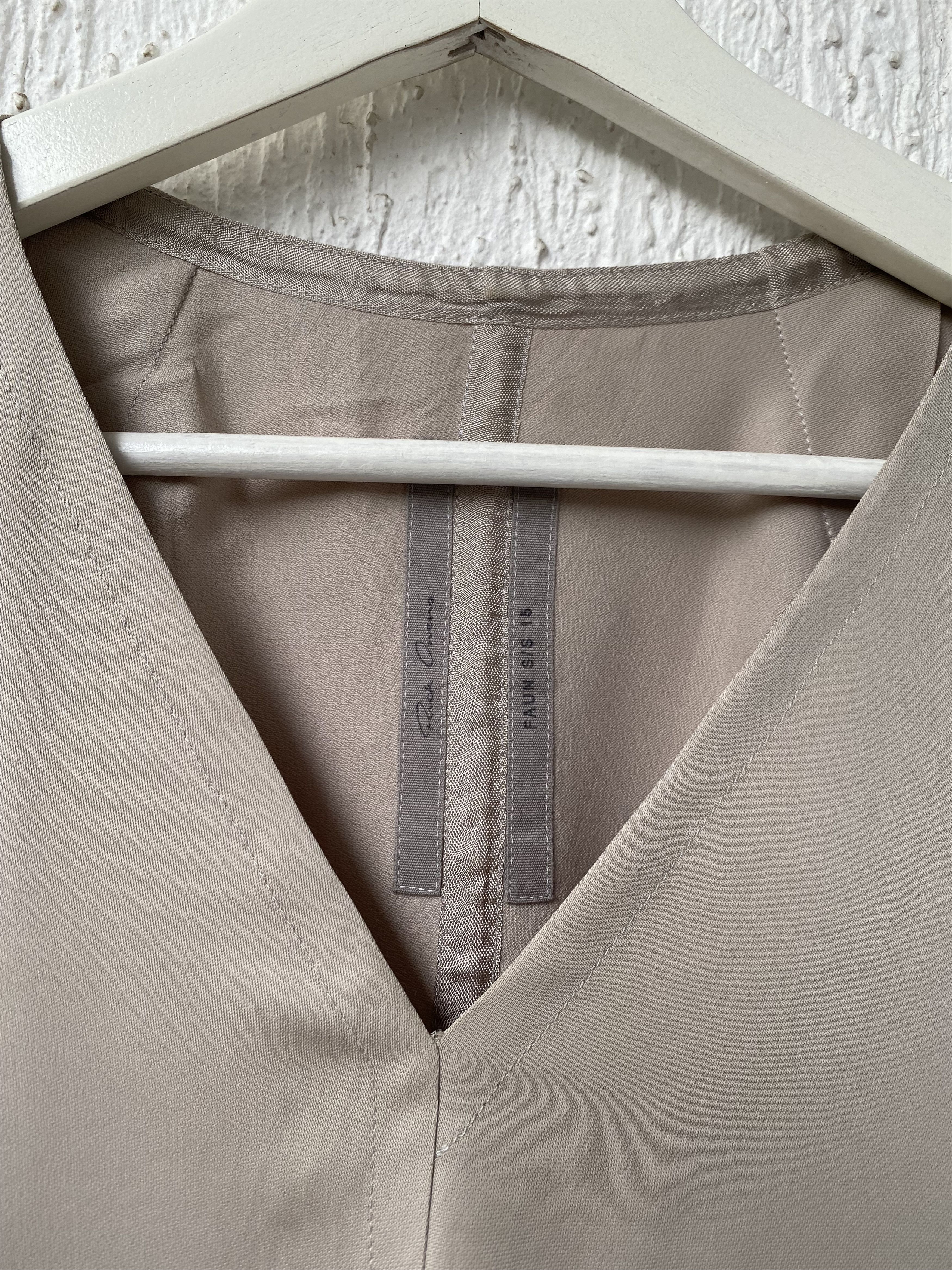 Rick Owens SS15 'Faun' sleeveless tee Size US S / EU 44-46 / 1 - 3 Thumbnail