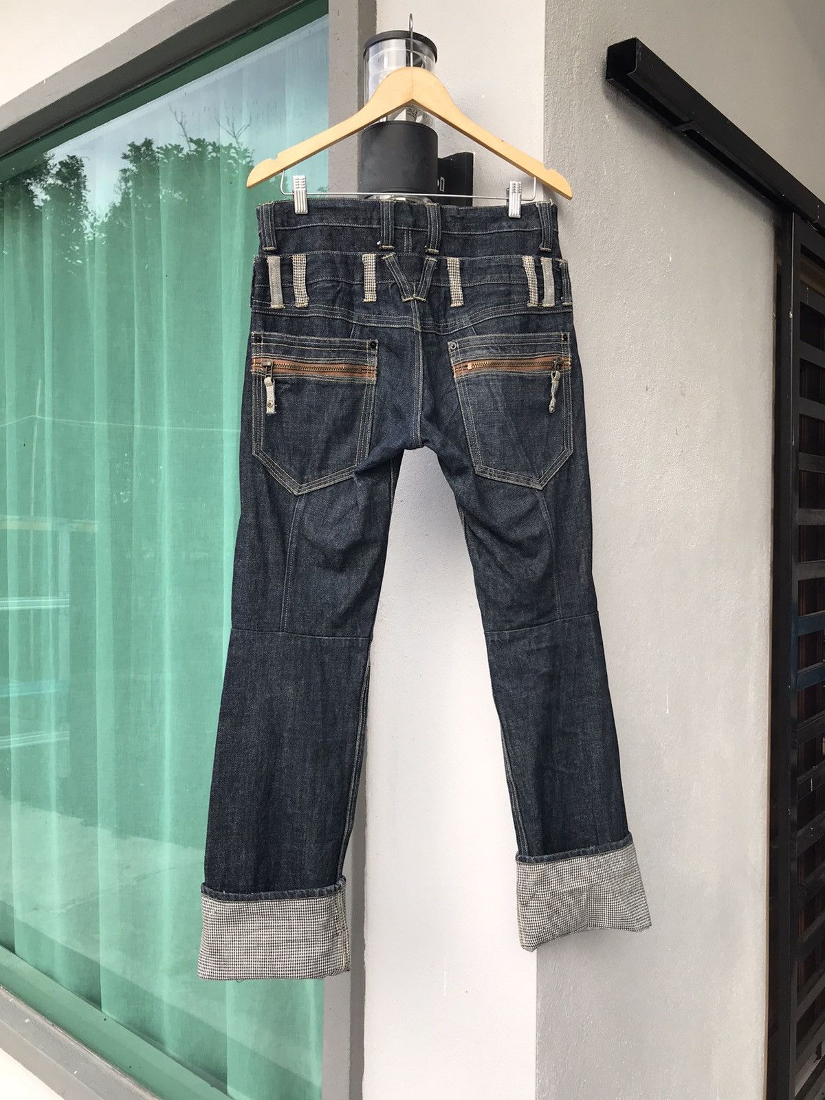 Japanese Brand × Seditionaries Japanese Brand Double Waist Denim Size US 33 - 10 Thumbnail