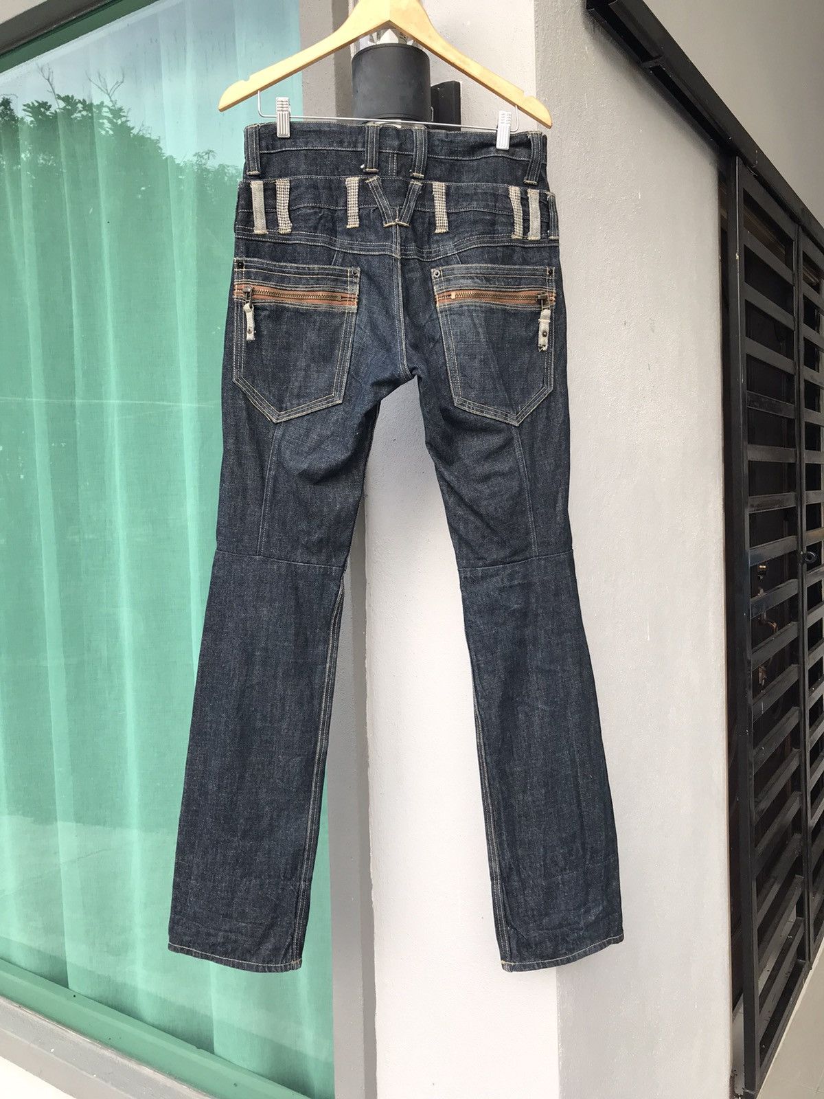 Japanese Brand × Seditionaries Japanese Brand Double Waist Denim Size US 33 - 15 Thumbnail
