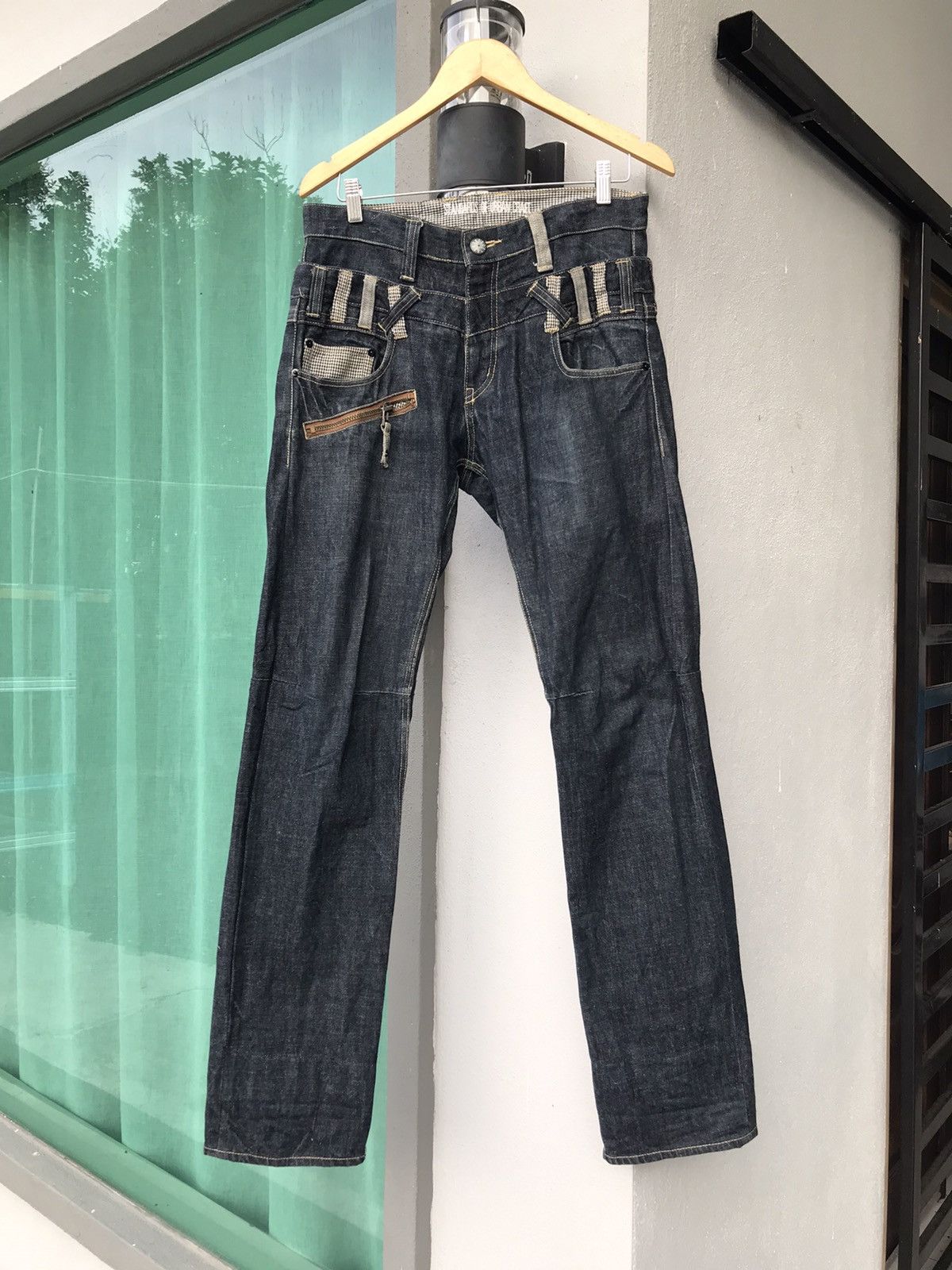 Japanese Brand × Seditionaries Japanese Brand Double Waist Denim Size US 33 - 2 Thumbnail