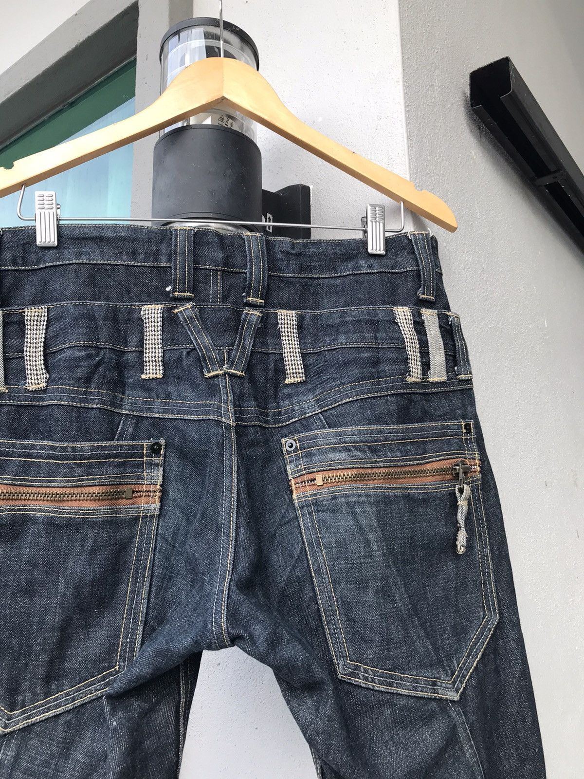 Japanese Brand × Seditionaries Japanese Brand Double Waist Denim Size US 33 - 12 Thumbnail