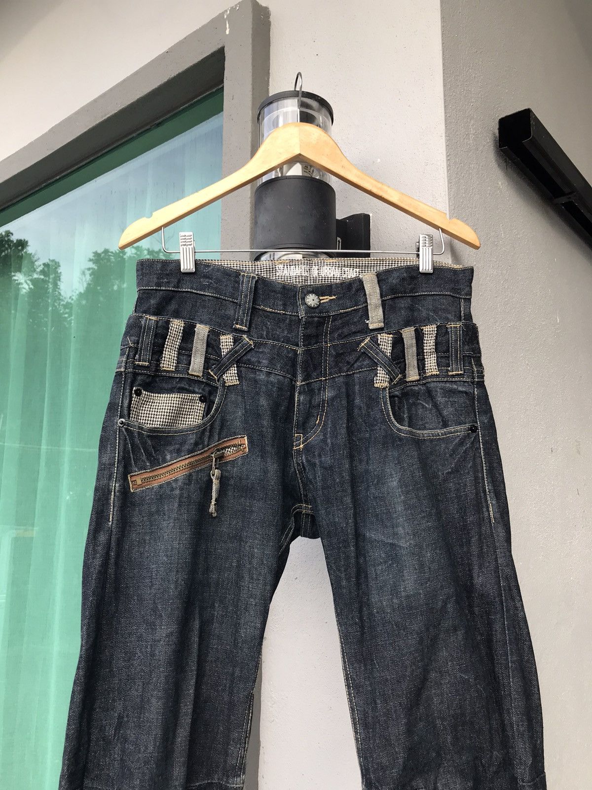 Japanese Brand × Seditionaries Japanese Brand Double Waist Denim Size US 33 - 3 Thumbnail