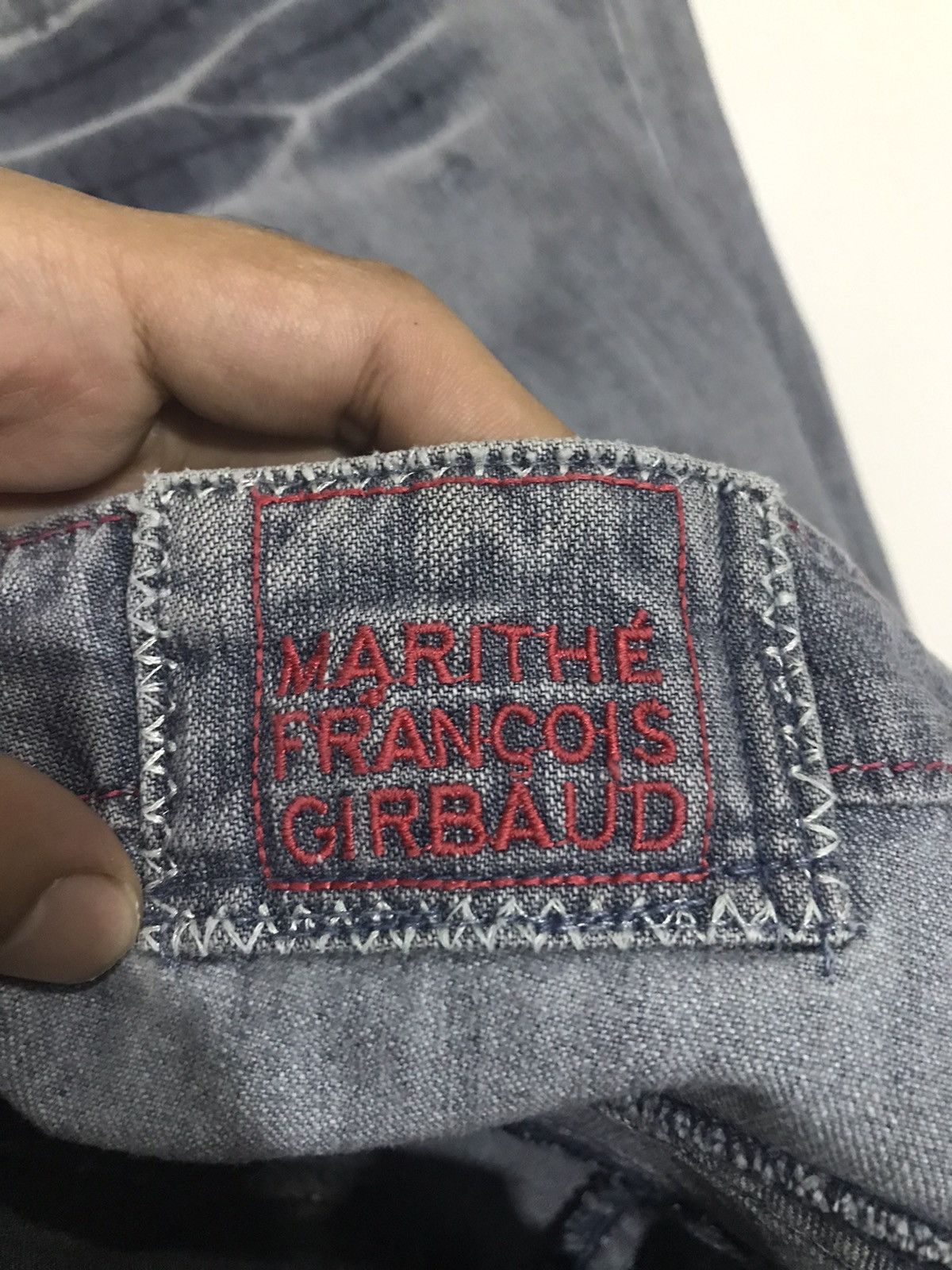 Designer × Marithe + Francois Girbaud × Vintage Vintage Rare Marithe Francois Girbaud Denim Size US 35 - 19 Thumbnail
