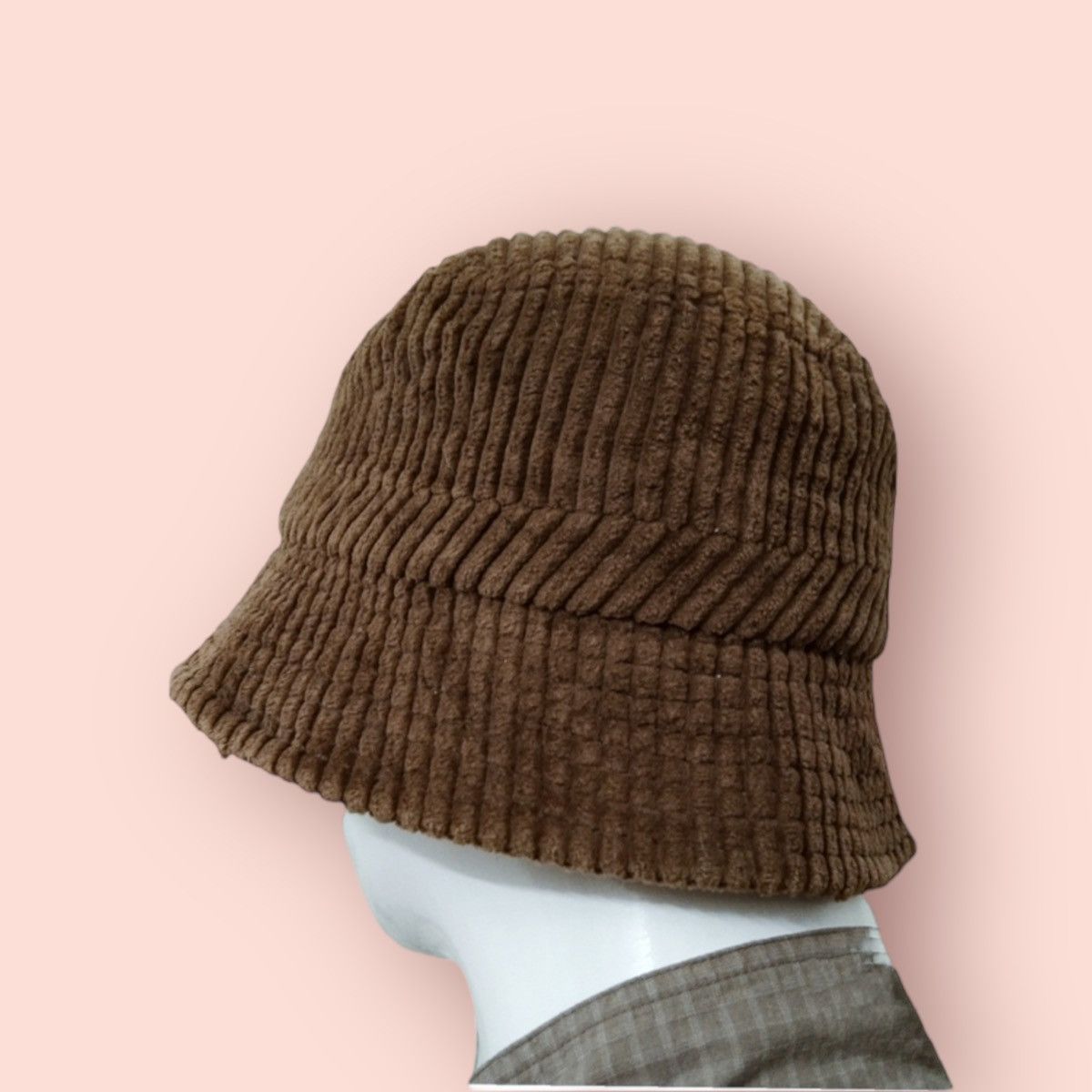 Vintage VINTAGE BROWN CORDUROY BUCKET HAT Size ONE SIZE - 4 Thumbnail