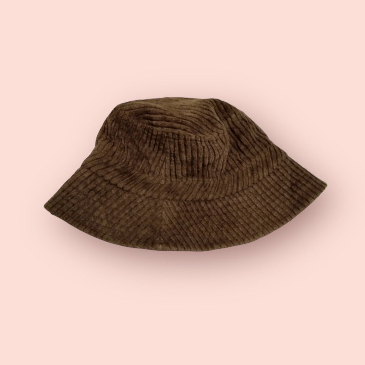 Vintage VINTAGE BROWN CORDUROY BUCKET HAT Size ONE SIZE - 5 Thumbnail