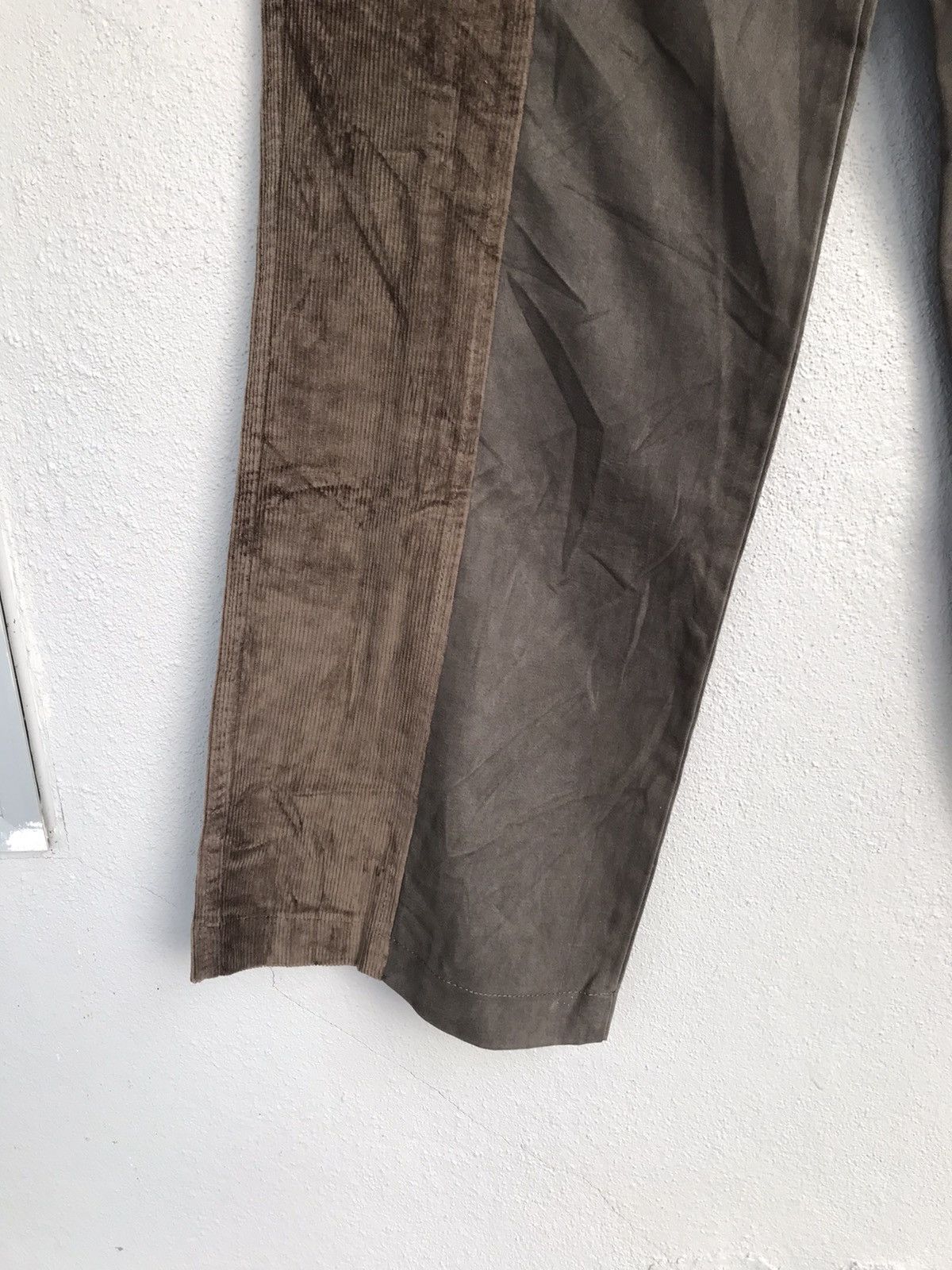 Designer Reconstructed Corduroy Cargo Pants Made in Italy Size US 32 / EU 48 - 5 Thumbnail