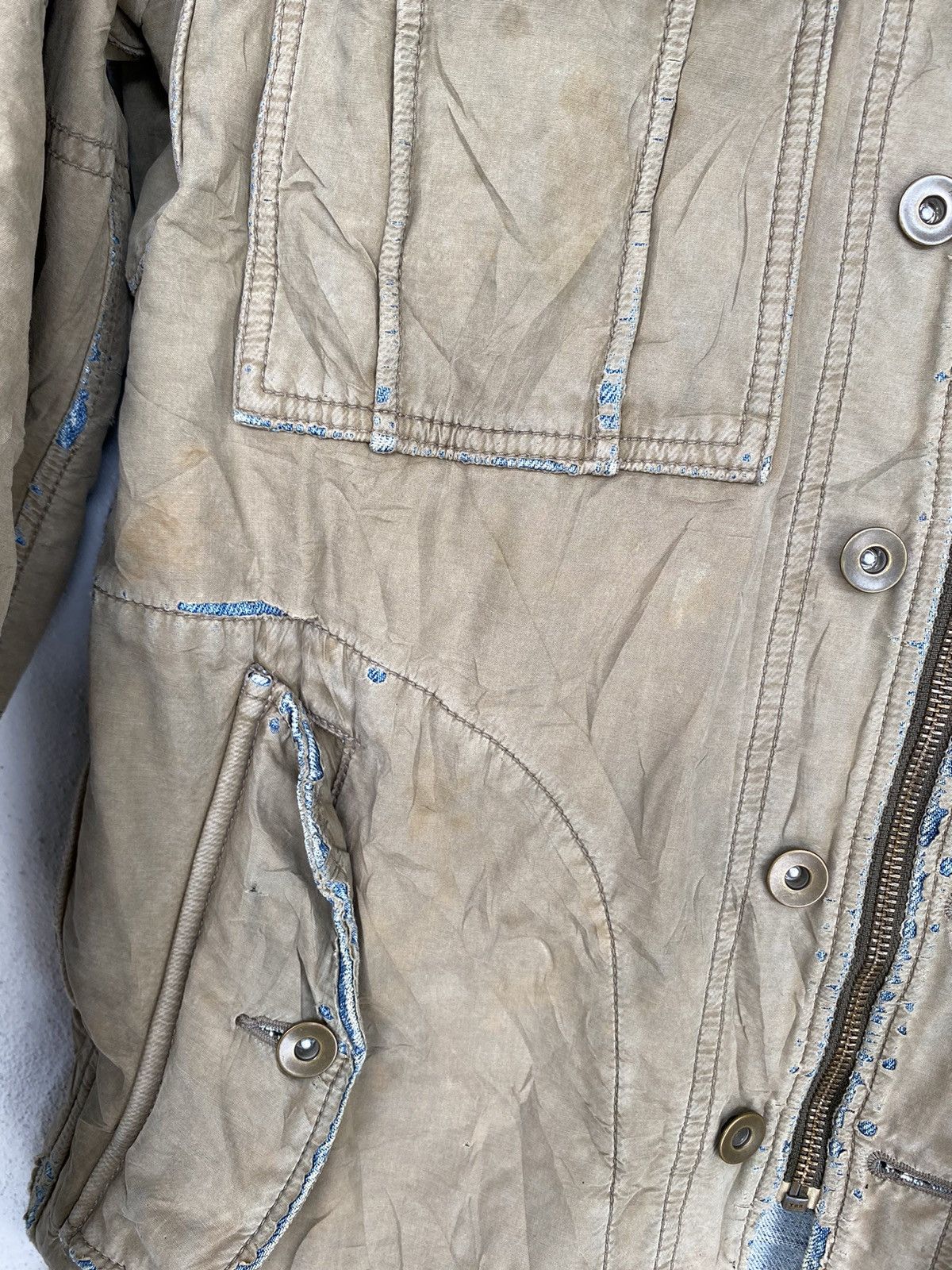 Ego Tripping × Vintage LAST DROP‼️Japanese Brand Distressed Denim Jacket Size US M / EU 48-50 / 2 - 9 Thumbnail