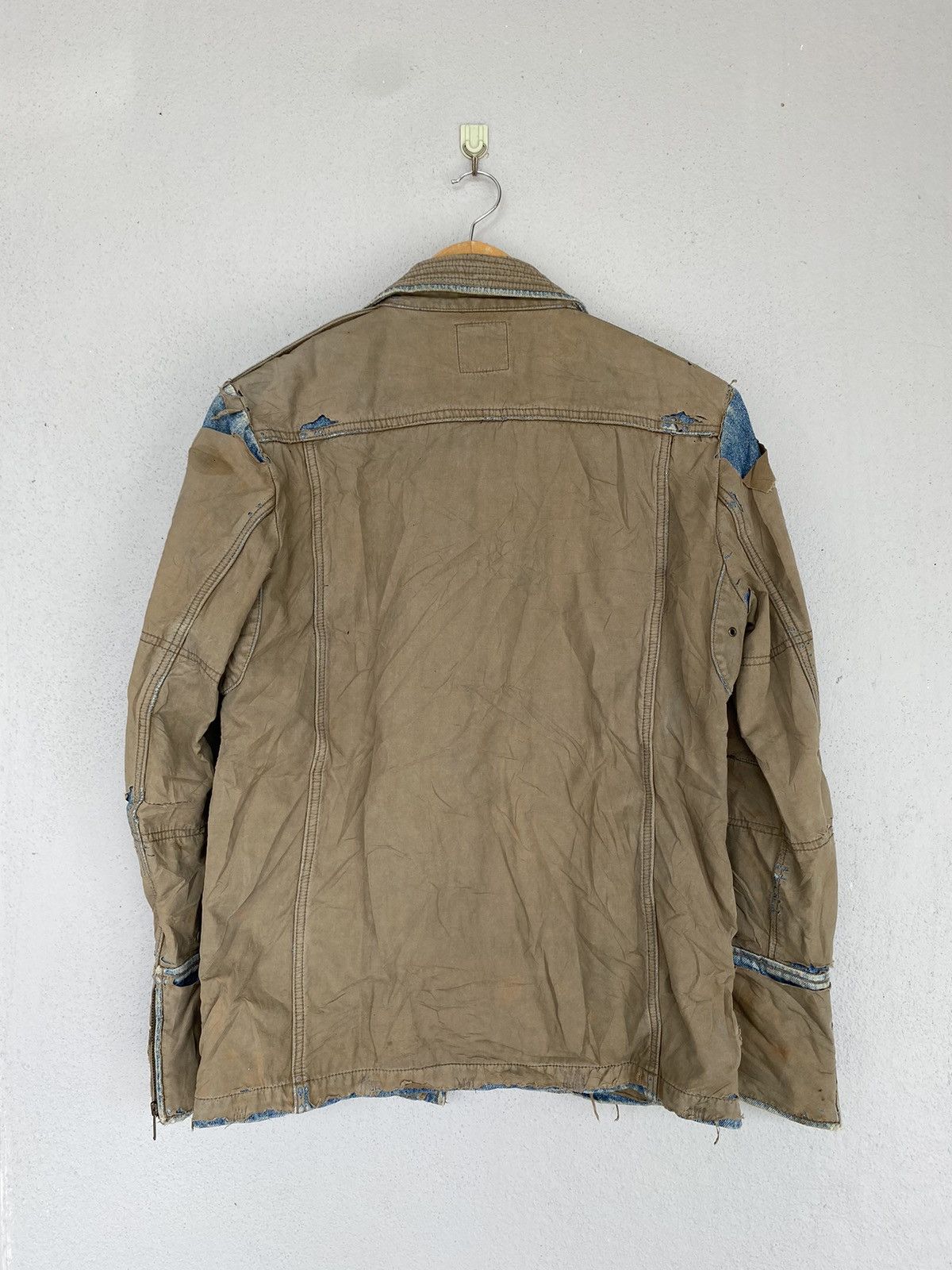 Ego Tripping × Vintage LAST DROP‼️Japanese Brand Distressed Denim Jacket Size US M / EU 48-50 / 2 - 12 Thumbnail