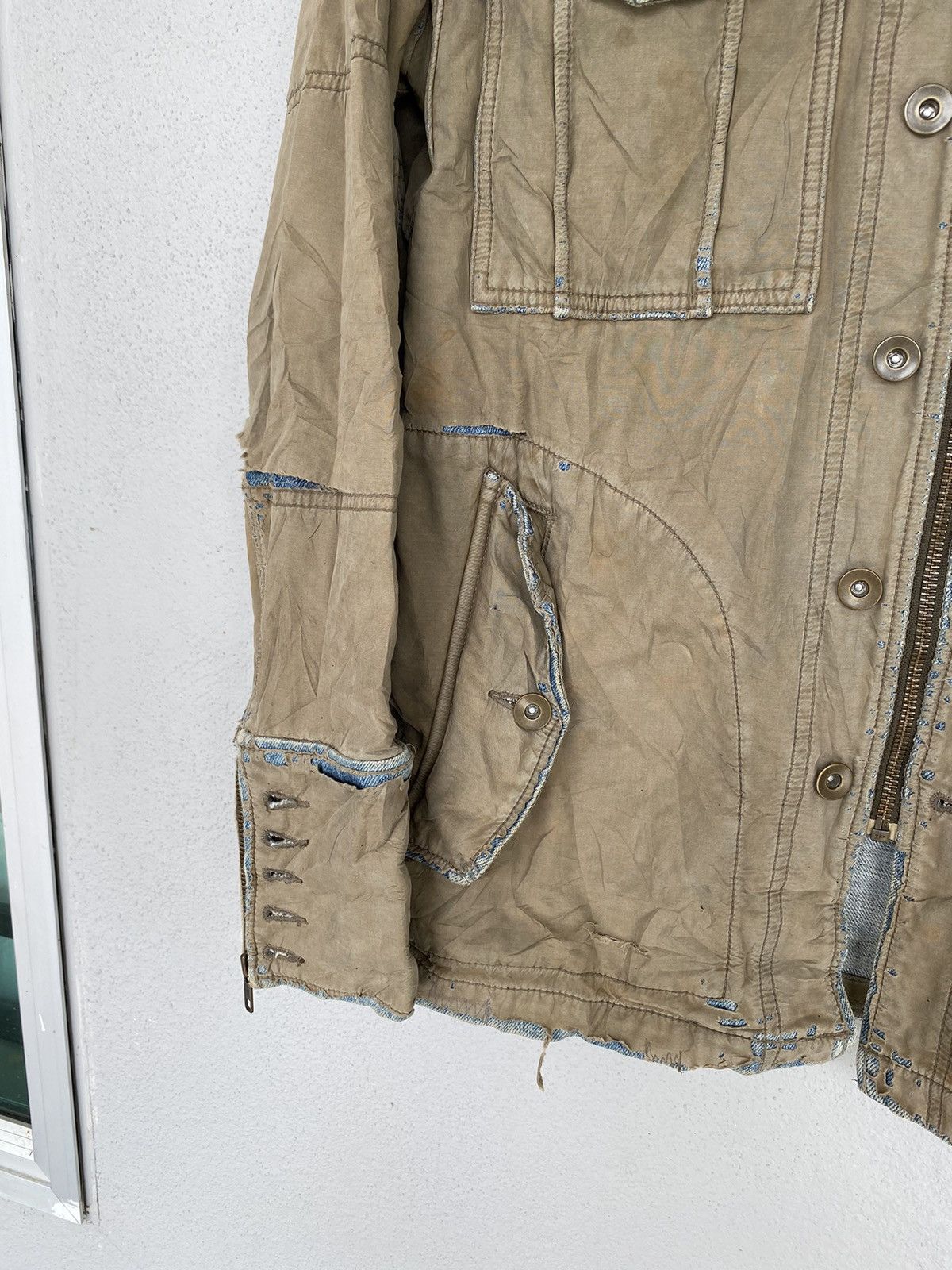 Ego Tripping × Vintage LAST DROP‼️Japanese Brand Distressed Denim Jacket Size US M / EU 48-50 / 2 - 4 Thumbnail