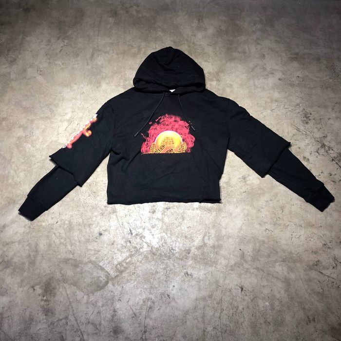 Off white hands store and planet hoodie