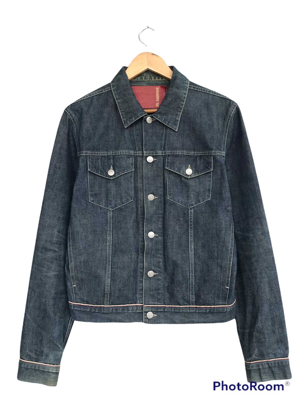 Designer × Jil Sander × Vintage Jill Sander Selvedge Jacket Size US M / EU 48-50 / 2 - 1 Thumbnail