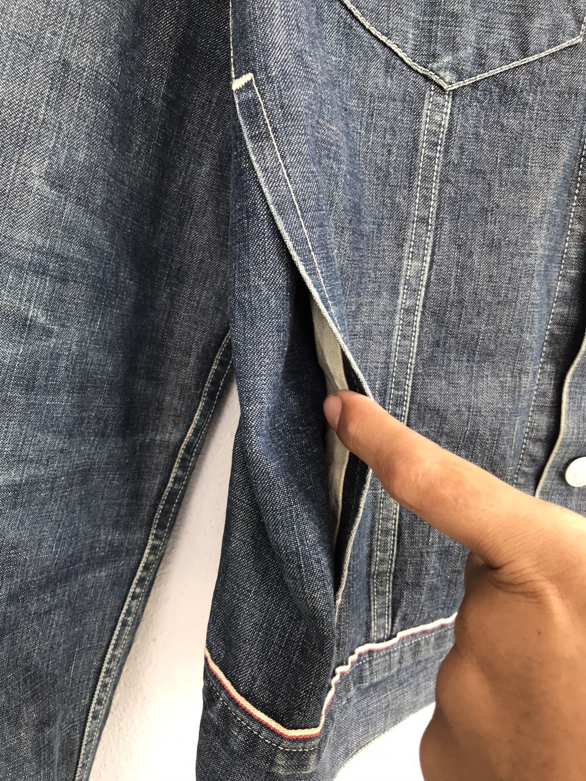 Designer × Jil Sander × Vintage Jill Sander Selvedge Jacket Size US M / EU 48-50 / 2 - 14 Thumbnail
