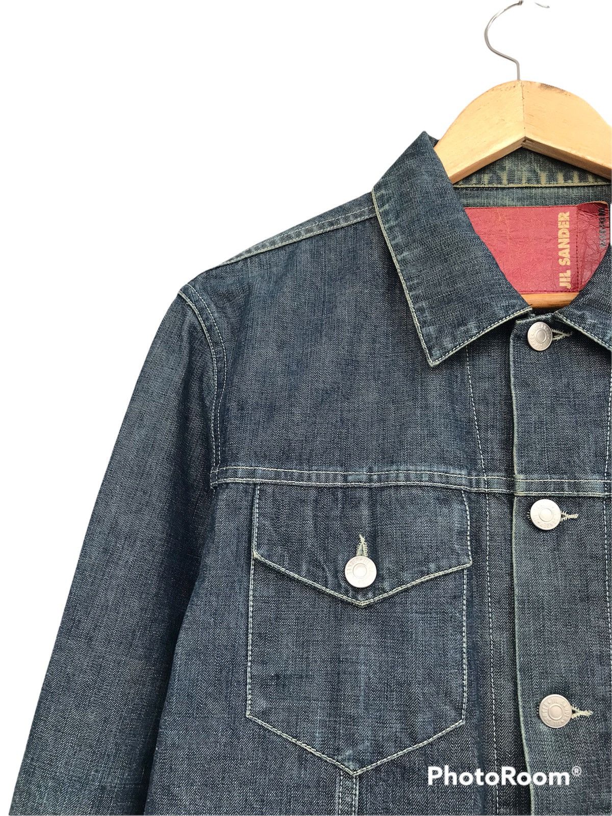 Designer × Jil Sander × Vintage Jill Sander Selvedge Jacket Size US M / EU 48-50 / 2 - 3 Thumbnail