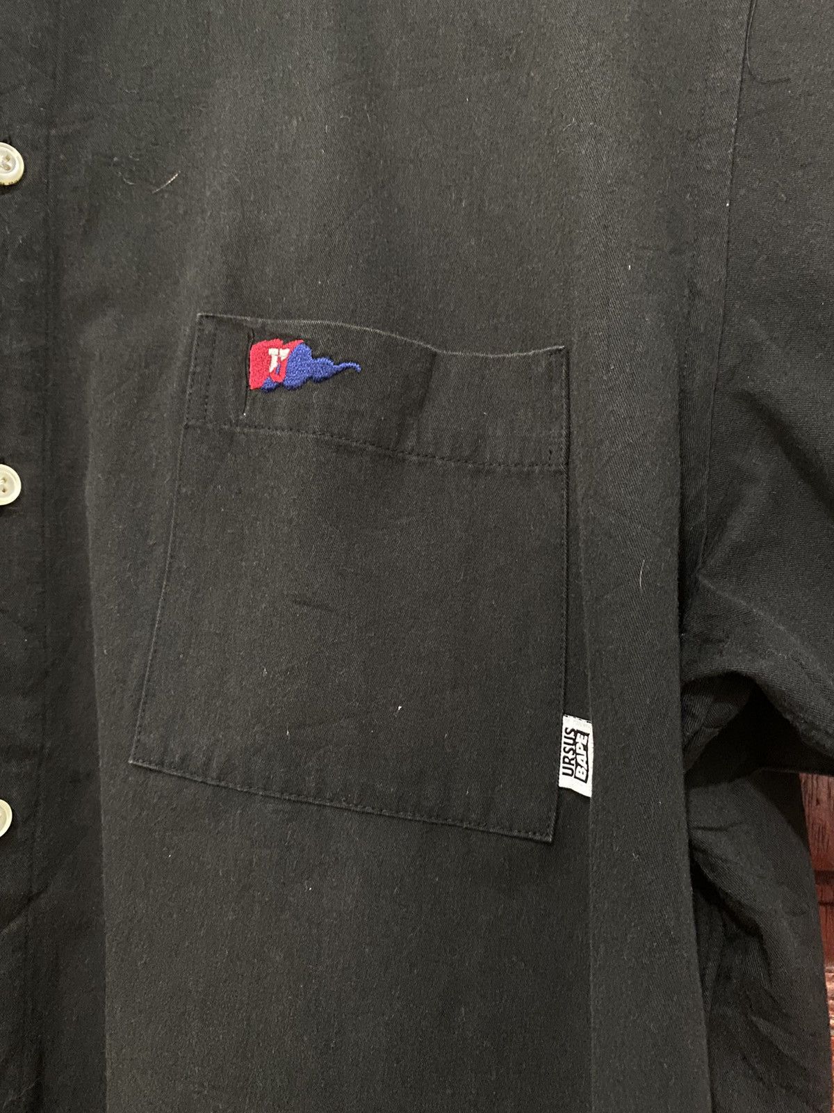 Bape URSUS BAPE BUTTON UP S/S SHIRT Size US XL / EU 56 / 4 - 5 Thumbnail
