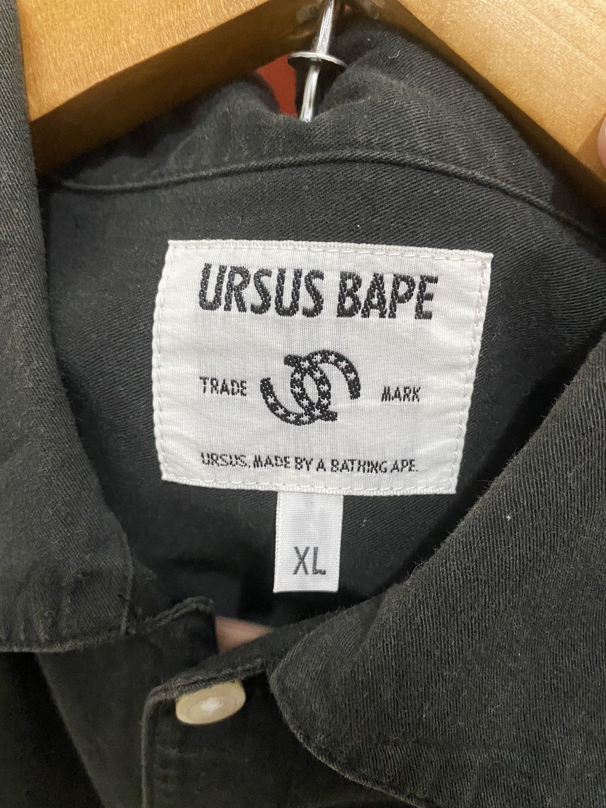 Bape URSUS BAPE BUTTON UP S/S SHIRT Size US XL / EU 56 / 4 - 7 Thumbnail