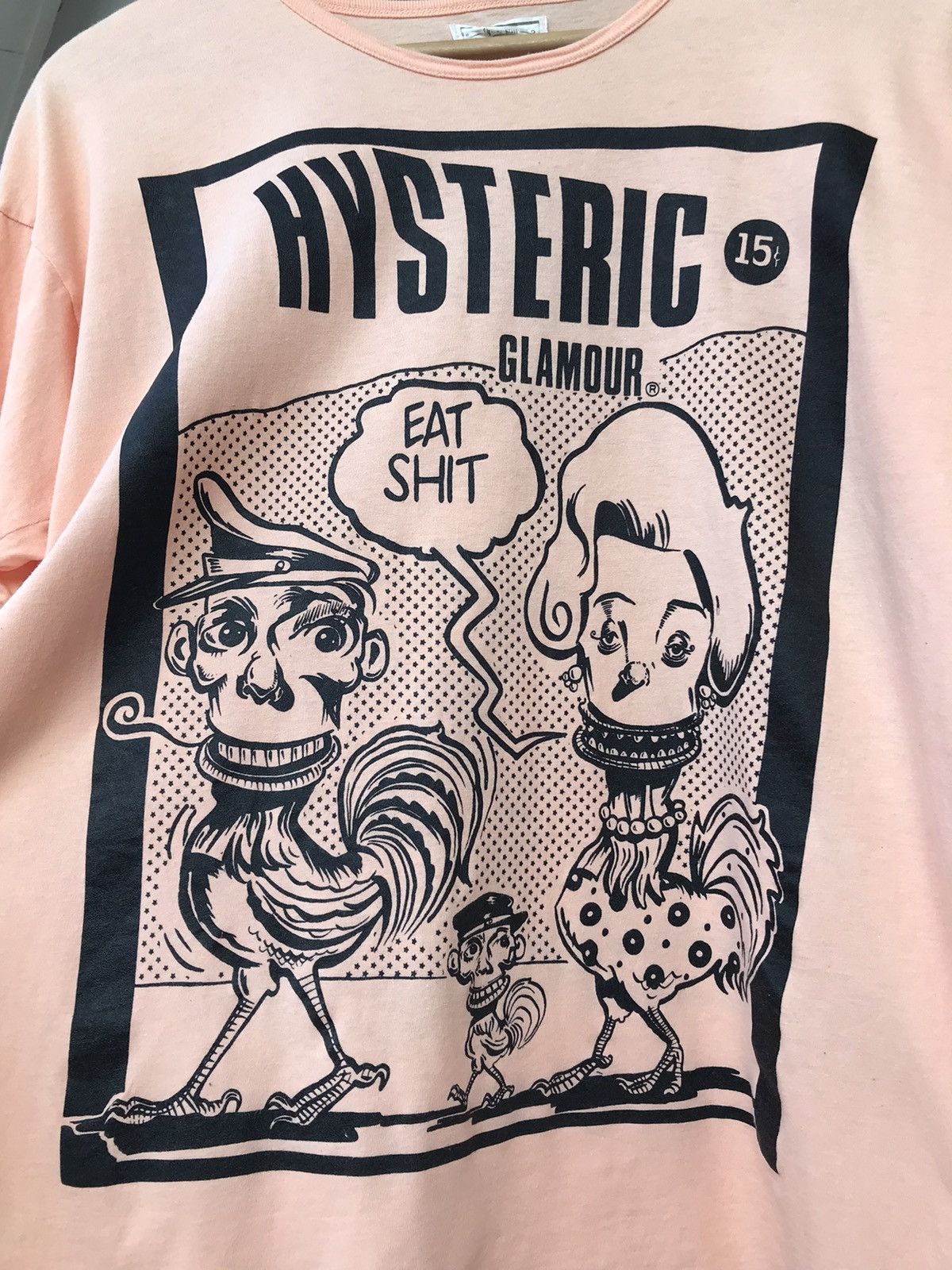 Hysteric Glamour × Japanese Brand Hysteric Glamour Eat Shit Tshirt Size US S / EU 44-46 / 1 - 2 Thumbnail