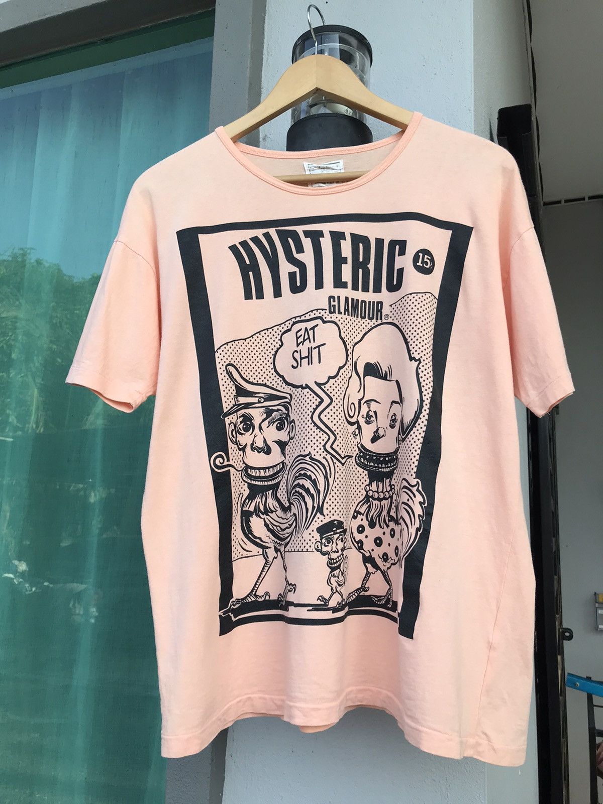 Hysteric Glamour × Japanese Brand Hysteric Glamour Eat Shit Tshirt Size US S / EU 44-46 / 1 - 1 Thumbnail