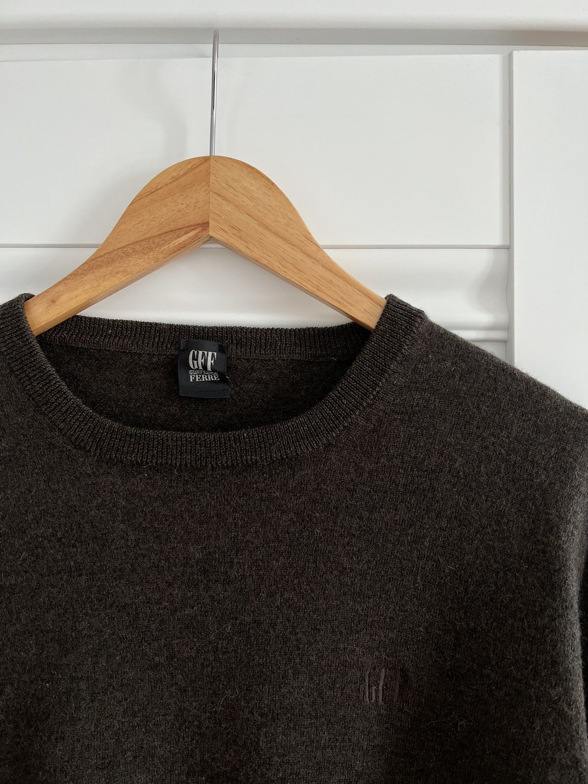 Gianfranco Ferre Gianfranco Ferre Wool Sweater Size XL / US 12-14 / IT 48-50 - 3 Thumbnail