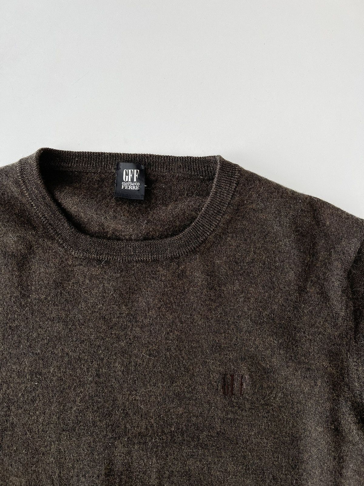 Gianfranco Ferre Gianfranco Ferre Wool Sweater Size XL / US 12-14 / IT 48-50 - 4 Thumbnail