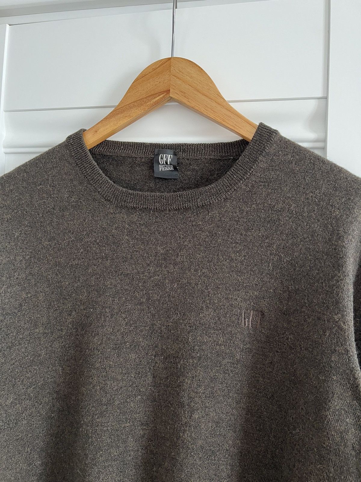 Gianfranco Ferre Gianfranco Ferre Wool Sweater Size XL / US 12-14 / IT 48-50 - 2 Thumbnail