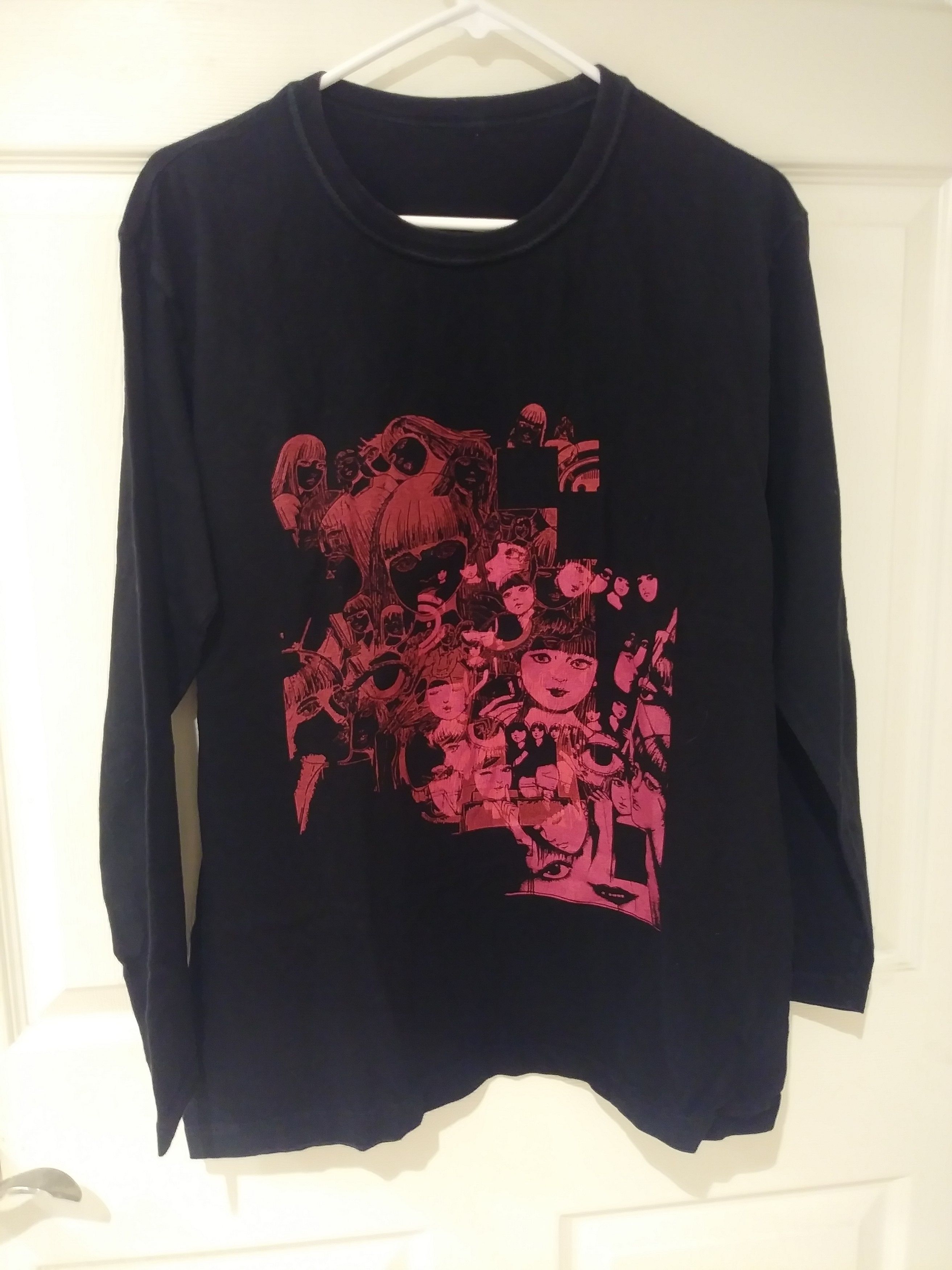 Pre-owned Yohji Yamamoto Junji Ito X Yohji S'yte Uzumaki Tee Shirt In Black