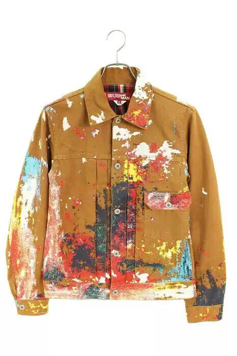 Junya Watanabe Junya Watanabe X Levis Splash Work Jkt Size Xs Size US XS / EU 42 / 0 - 1 Thumbnail