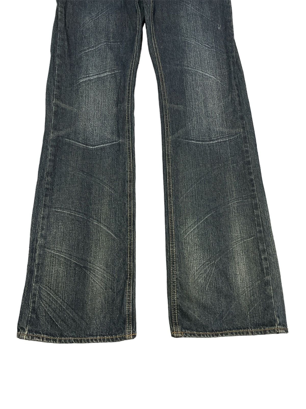 Japanese Brand × Vintage FLARED💥JACK SERIKA DISTRESSED DENIM PANT Size US 28 / EU 44 - 4 Thumbnail