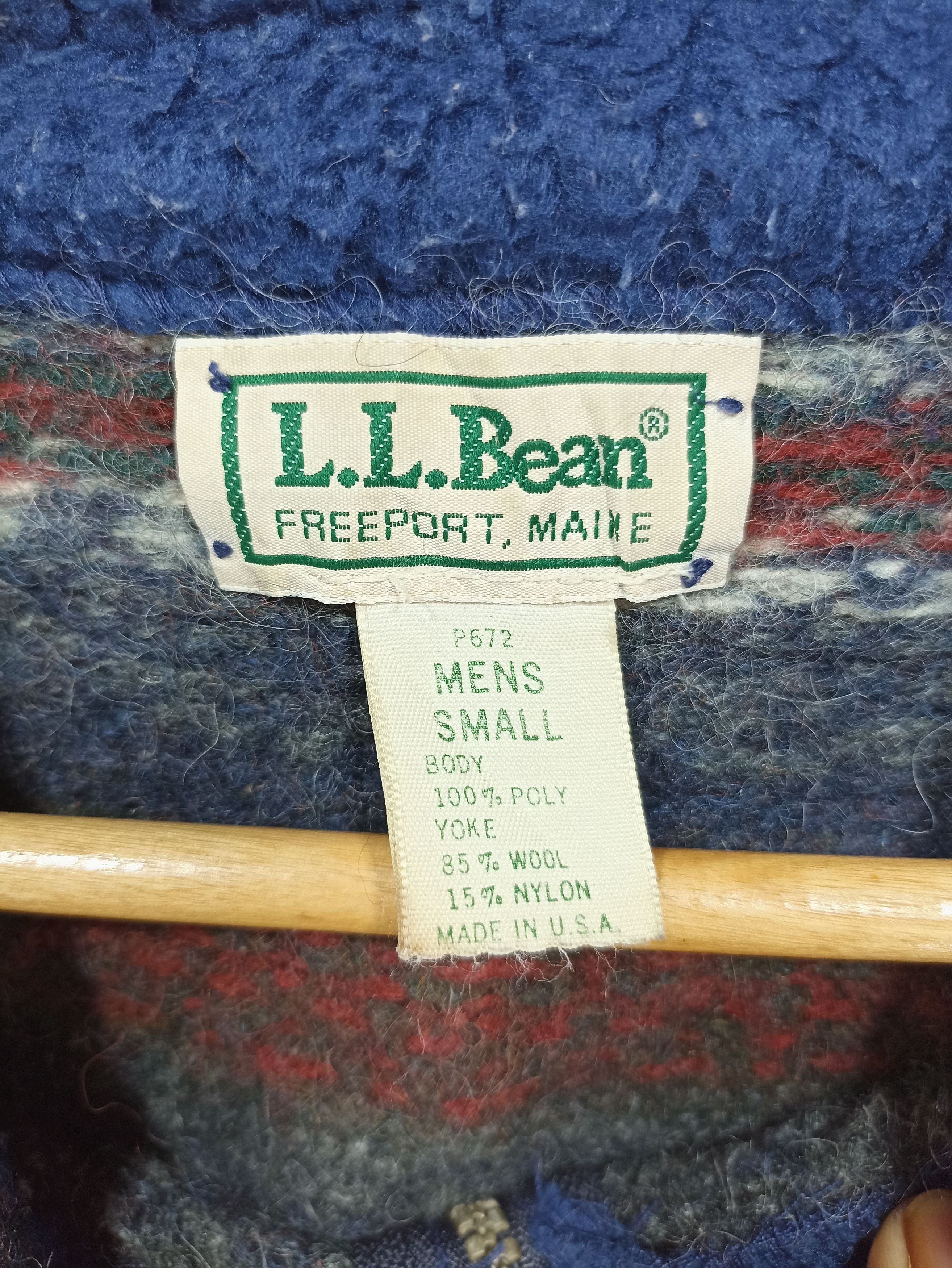 L.L. Bean Vintage Ll Bean Sherpa Fleece Mohair Body Size US S / EU 44-46 / 1 - 5 Thumbnail