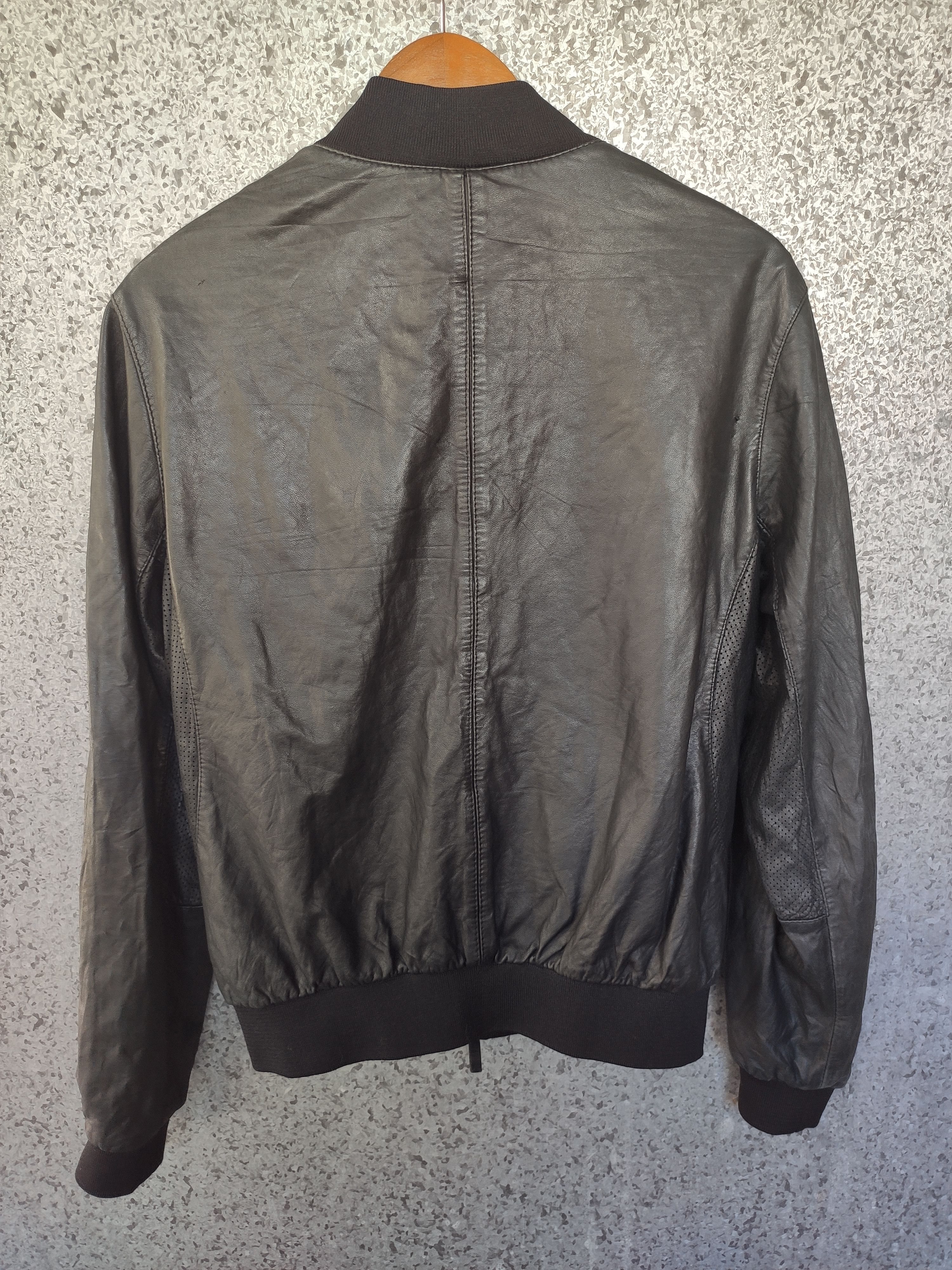 Y-3 Adidas Y-3 leather jacket Yohji Yamamoto Size US S / EU 44-46 / 1 - 4 Thumbnail