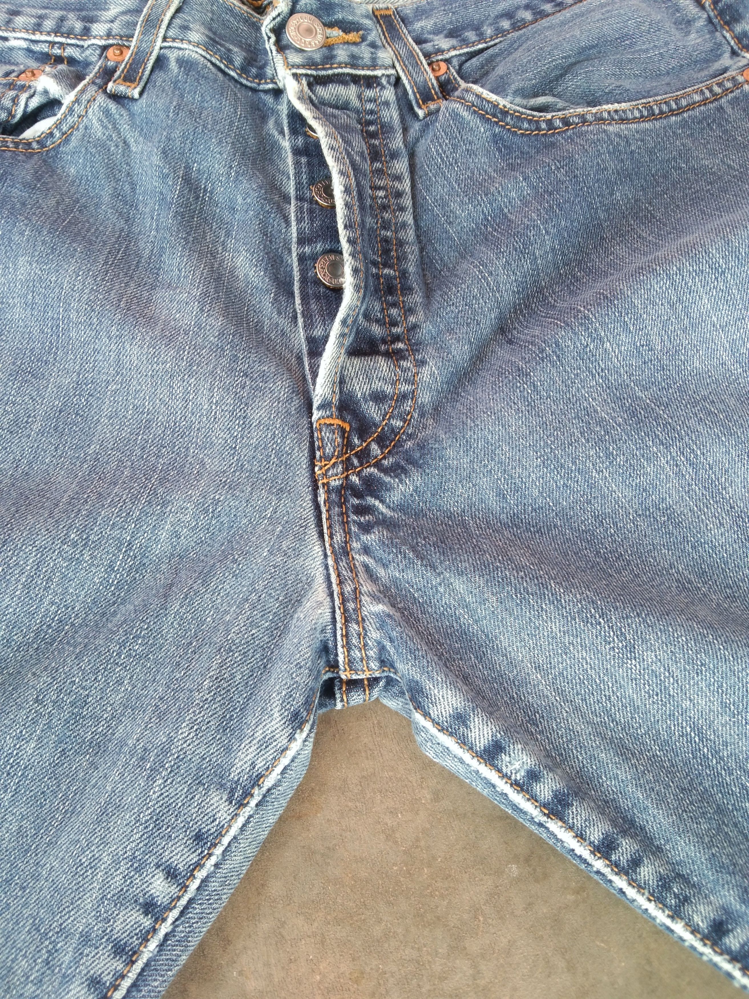Levi's × Vintage Vintage Levi's 501 Blue Washed Straight Leg Jeans 32x29 Size US 32 / EU 48 - 6 Thumbnail