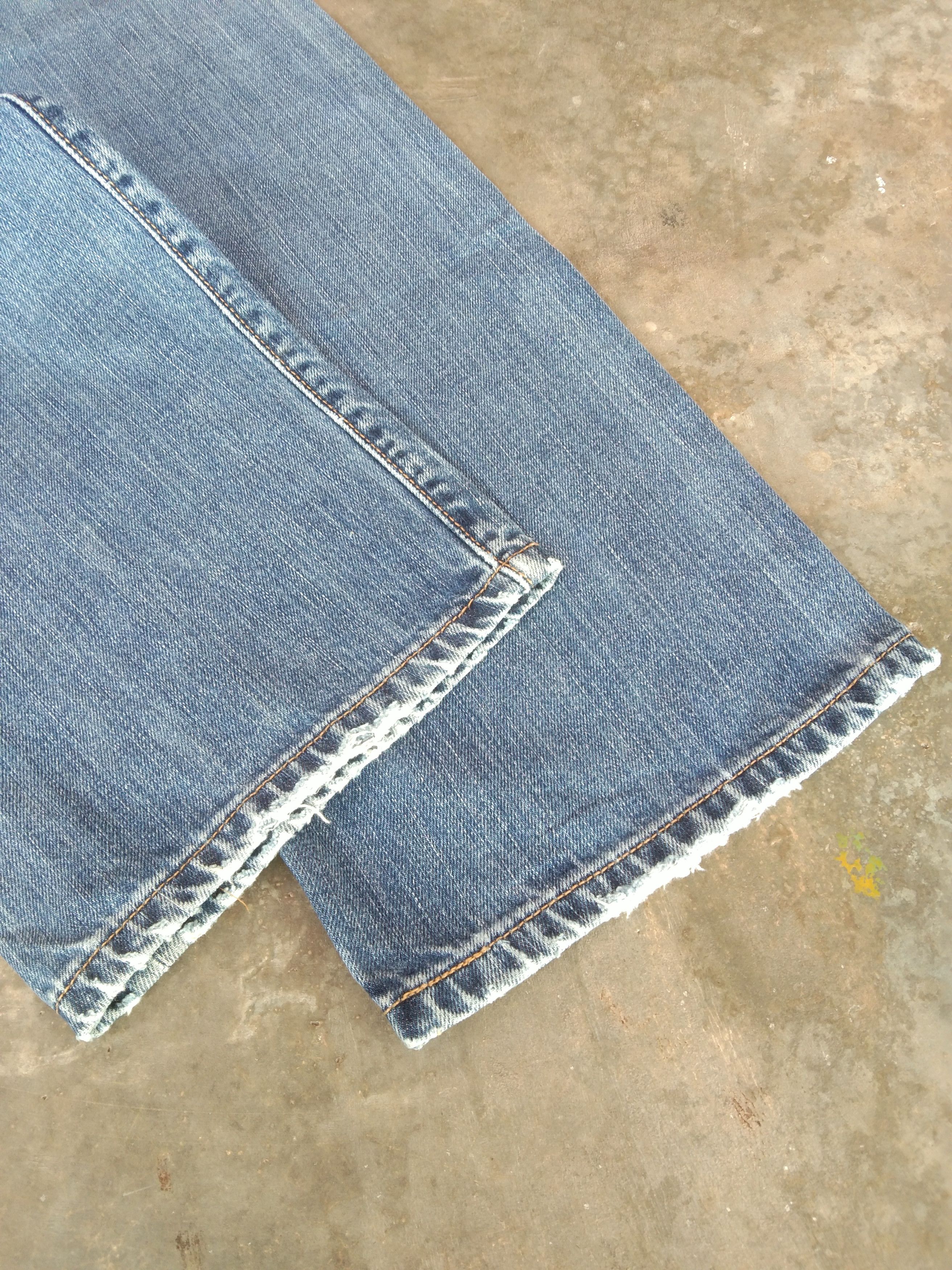 Levi's × Vintage Vintage Levi's 501 Blue Washed Straight Leg Jeans 32x29 Size US 32 / EU 48 - 3 Thumbnail