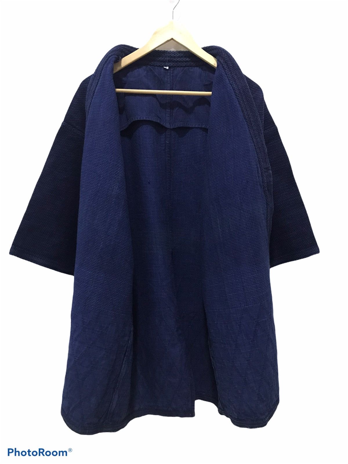 Japanese Brand Vintage japanese Kimono Indigo Kapital style Size US L / EU 52-54 / 3 - 6 Thumbnail