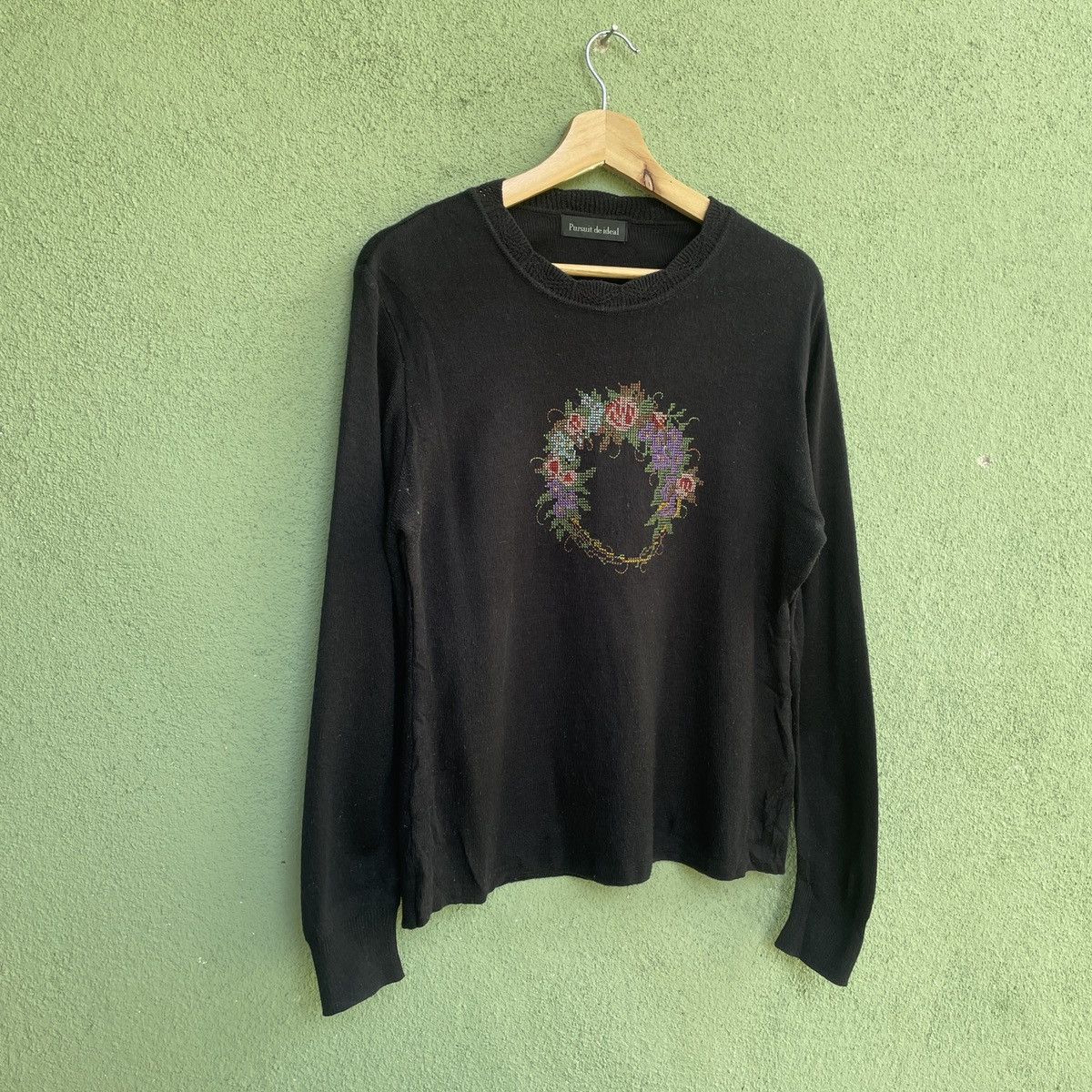 Aran Isles Knitwear Vintage Pursuit De Ideal Black Knitwear Size US M / EU 48-50 / 2 - 2 Thumbnail
