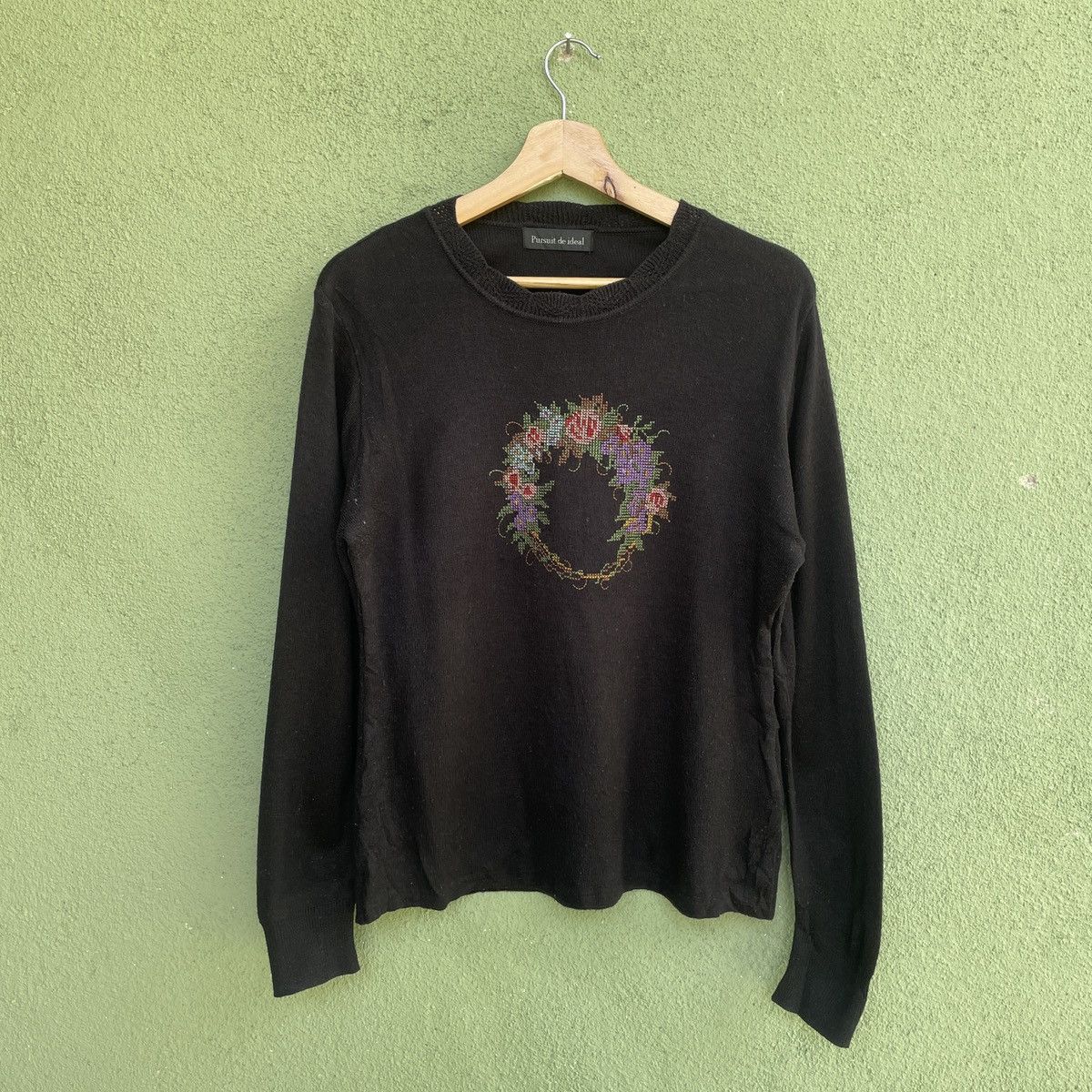 Aran Isles Knitwear Vintage Pursuit De Ideal Black Knitwear Size US M / EU 48-50 / 2 - 1 Thumbnail