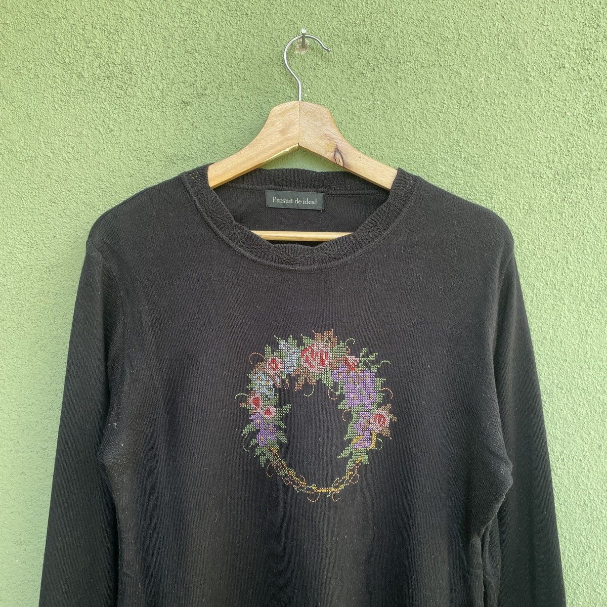 Aran Isles Knitwear Vintage Pursuit De Ideal Black Knitwear Size US M / EU 48-50 / 2 - 3 Thumbnail