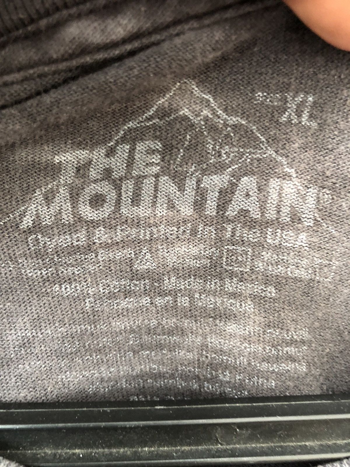 The Mountain × Vintage The Mountain Tye dye tshirt Wolf printed very worn Size US XXL / EU 58 / 5 - 6 Thumbnail