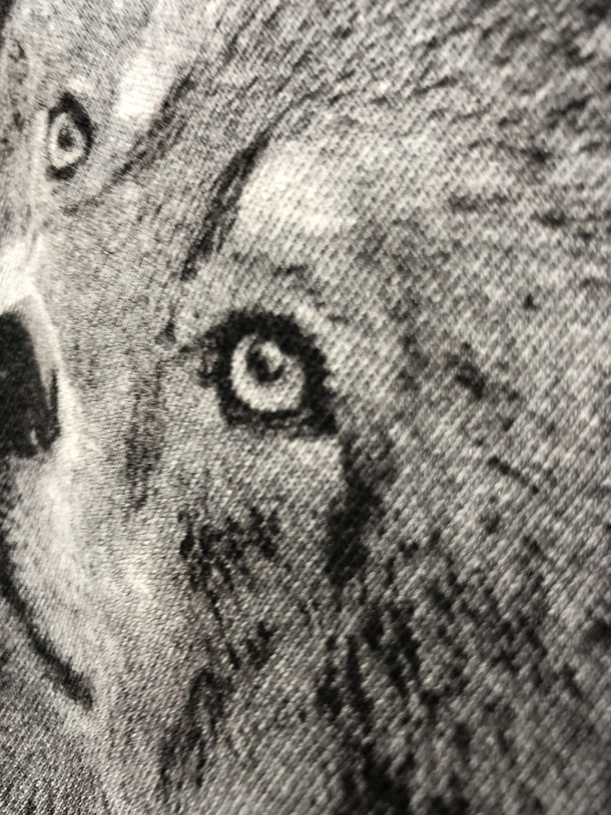 The Mountain × Vintage The Mountain Tye dye tshirt Wolf printed very worn Size US XXL / EU 58 / 5 - 3 Thumbnail