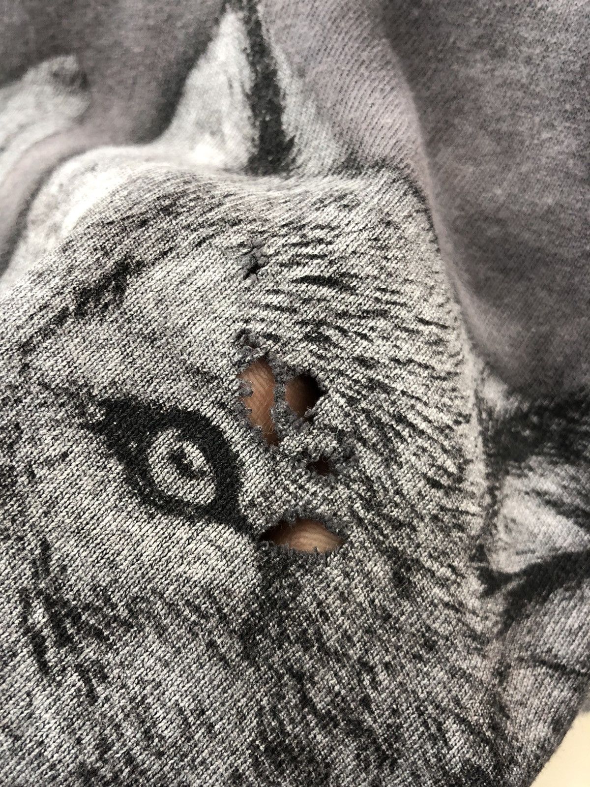 The Mountain × Vintage The Mountain Tye dye tshirt Wolf printed very worn Size US XXL / EU 58 / 5 - 4 Thumbnail