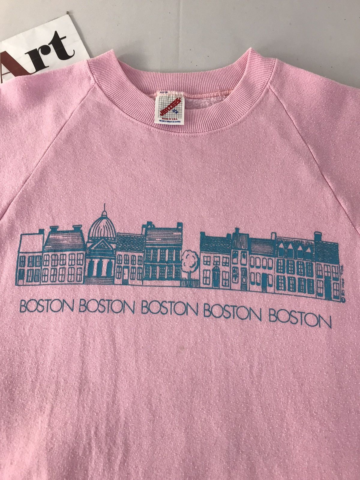 Vintage Vintage Sweatshirt Picture Boston High Tide Design Size US L / EU 52-54 / 3 - 4 Thumbnail