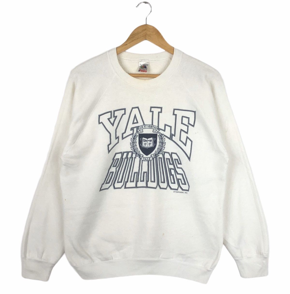 Vintage Vintage YALE BULLDOGS UNIVERSITY Crewneck Size US L / EU 52-54 / 3 - 1 Thumbnail