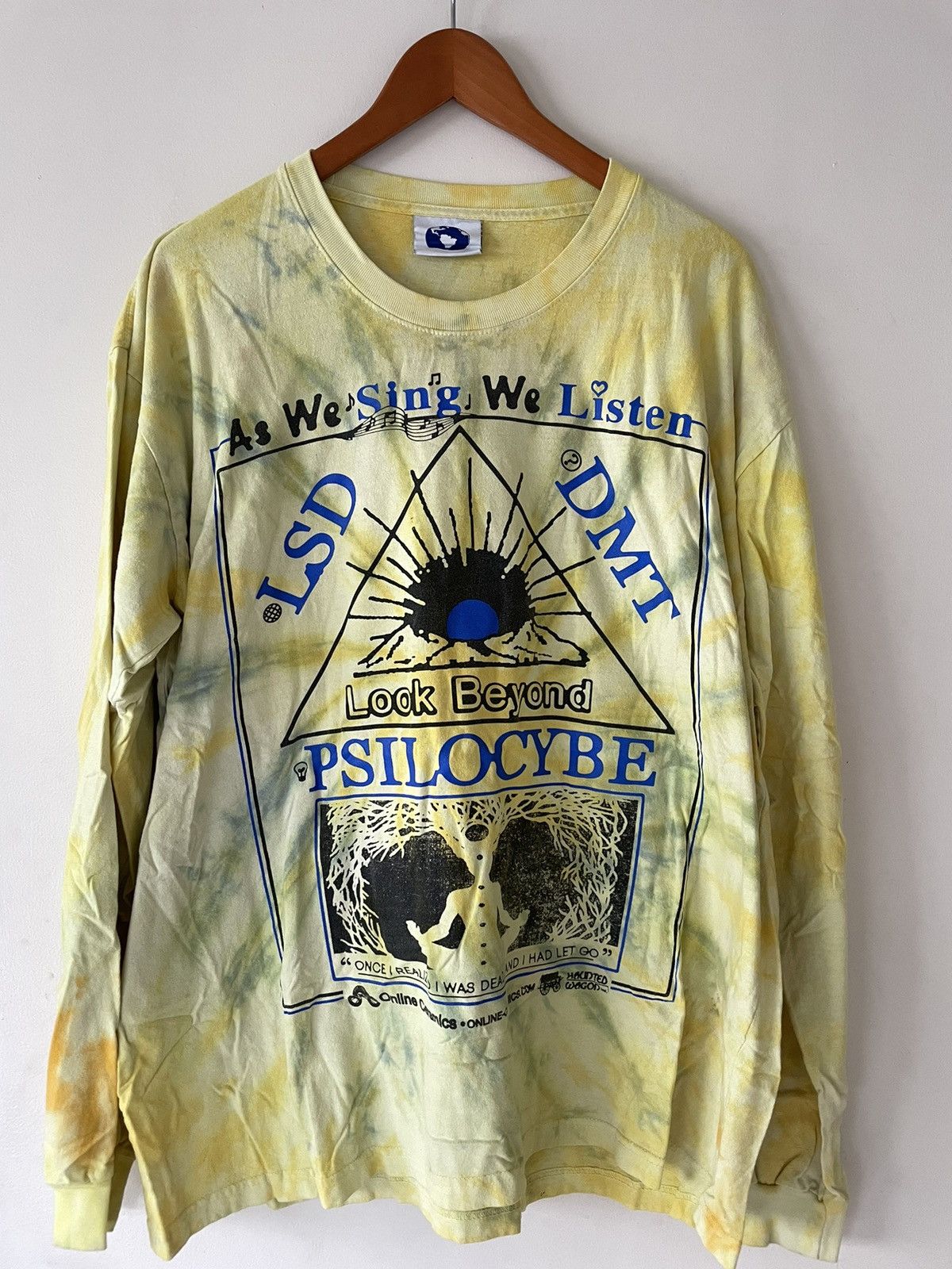 Online Ceramics AS WE SING WE LISTEN LSD DMT TEE Size US XL / EU 56 / 4 - 1 Thumbnail
