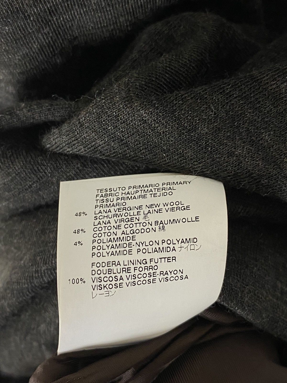 Maison Margiela Maison Martin Margiela Paris Wool White Label Poncho Size L / US 10 / IT 46 - 17 Thumbnail