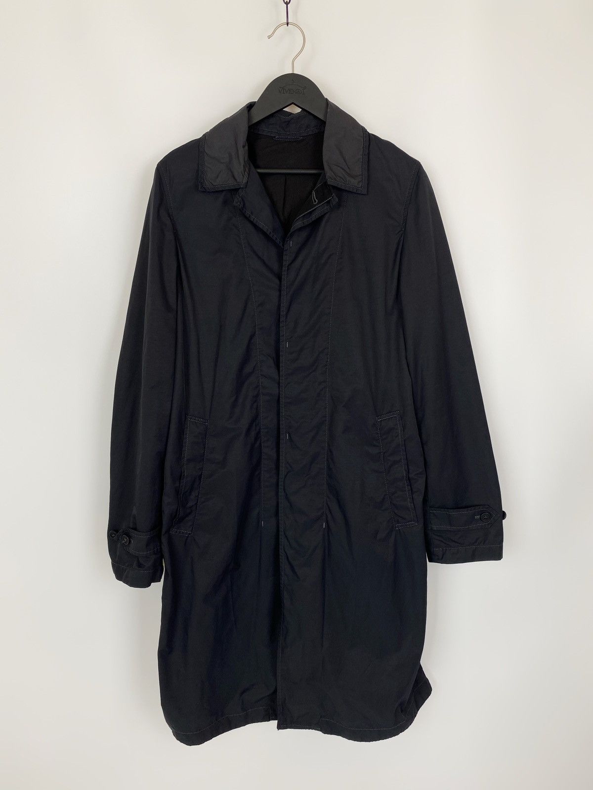 Lanvin Lanvin Trench Nylon Coat Jacket Size US S / EU 44-46 / 1 - 1 Thumbnail