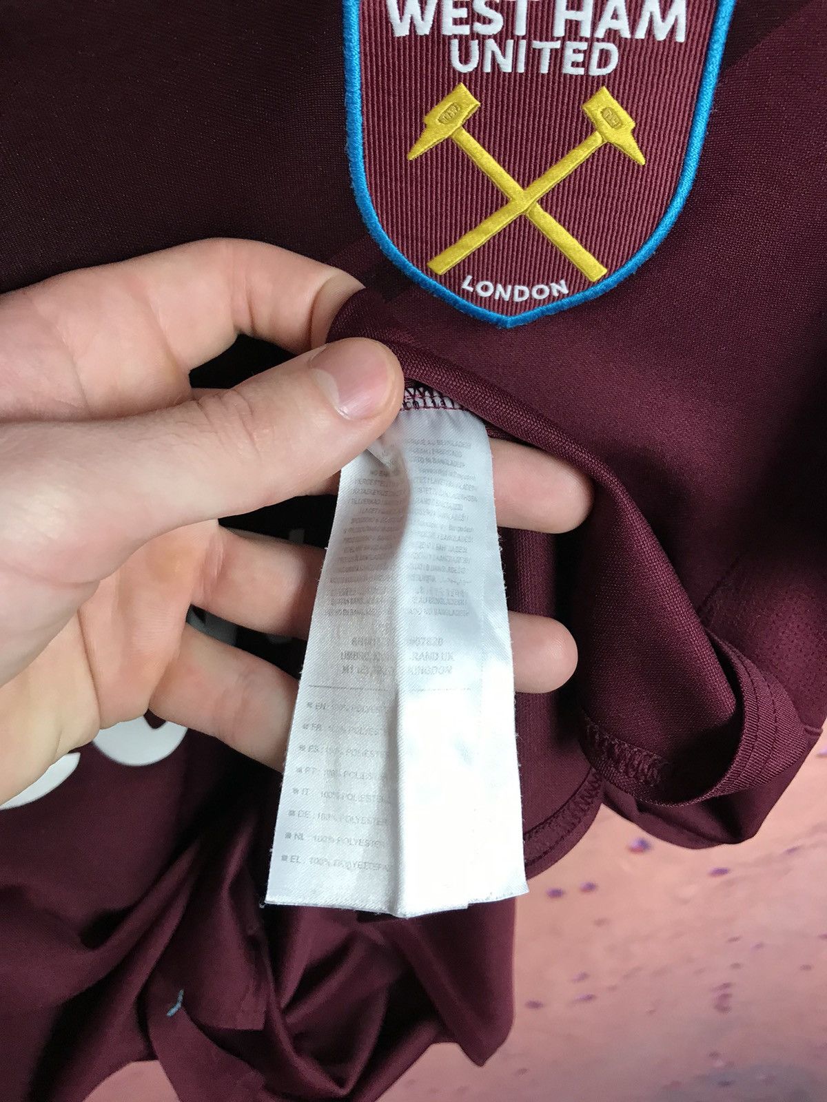 Vintage Vintage West Ham streetwear soccer jersey Size US S / EU 44-46 / 1 - 7 Thumbnail