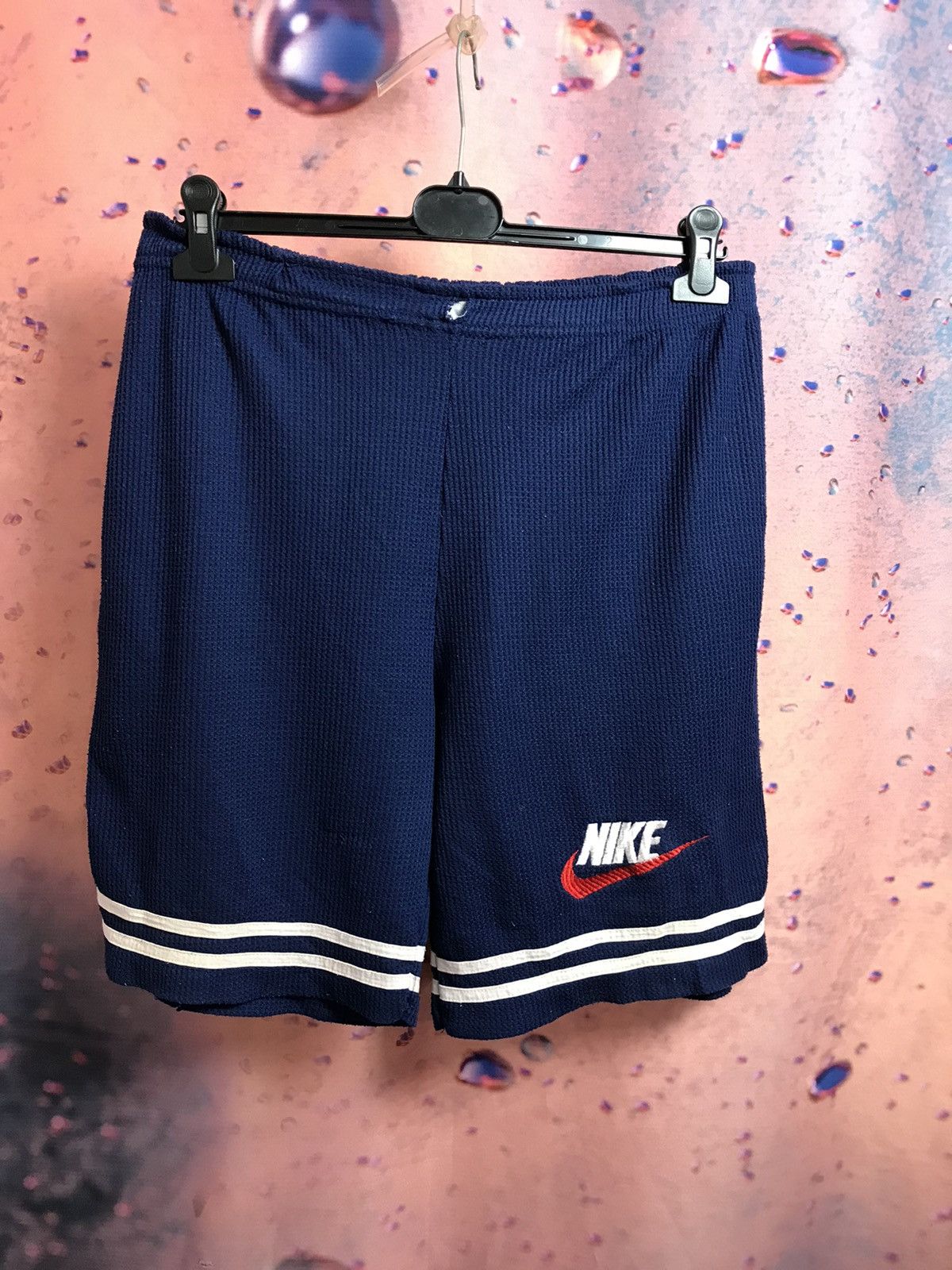 Nike × Vintage Vintage Nike streetwear shorts size M-L Size US 33 - 1 Thumbnail