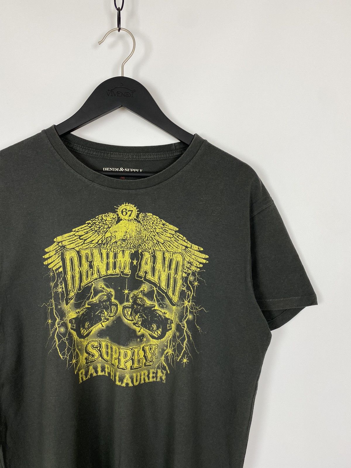 Denim & Supply Ralph Lauren × Vintage Denim&Supply Ralph Lauren Bike Single Stitch T-Shirt Size US M / EU 48-50 / 2 - 3 Thumbnail