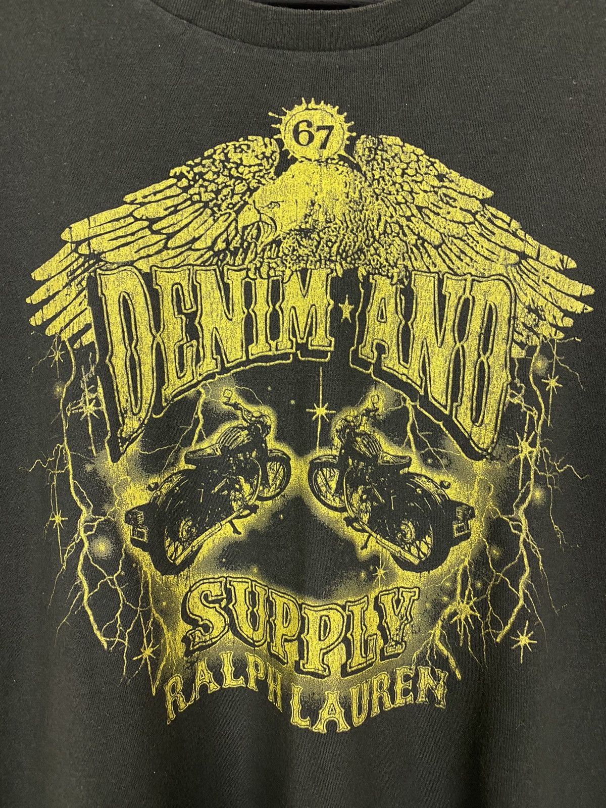 Denim & Supply Ralph Lauren × Vintage Denim&Supply Ralph Lauren Bike Single Stitch T-Shirt Size US M / EU 48-50 / 2 - 4 Thumbnail