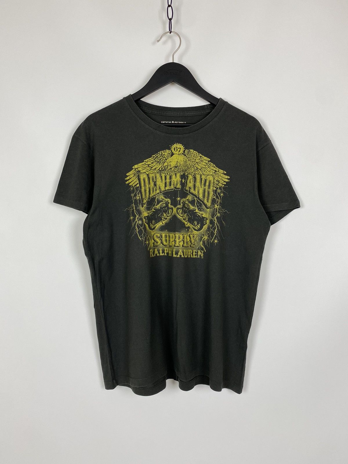 Denim & Supply Ralph Lauren × Vintage Denim&Supply Ralph Lauren Bike Single Stitch T-Shirt Size US M / EU 48-50 / 2 - 1 Thumbnail