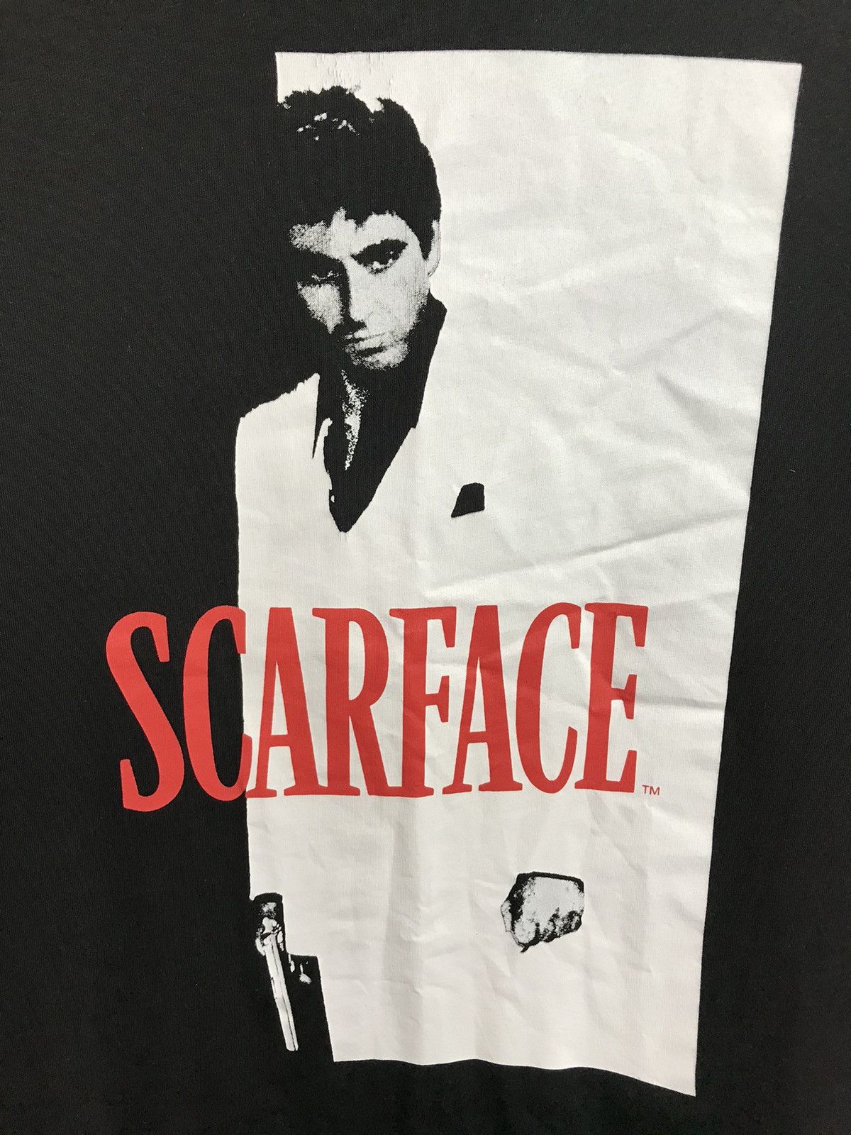 Vintage Vintage Scarface streetwear movie tee Size US L / EU 52-54 / 3 - 3 Thumbnail