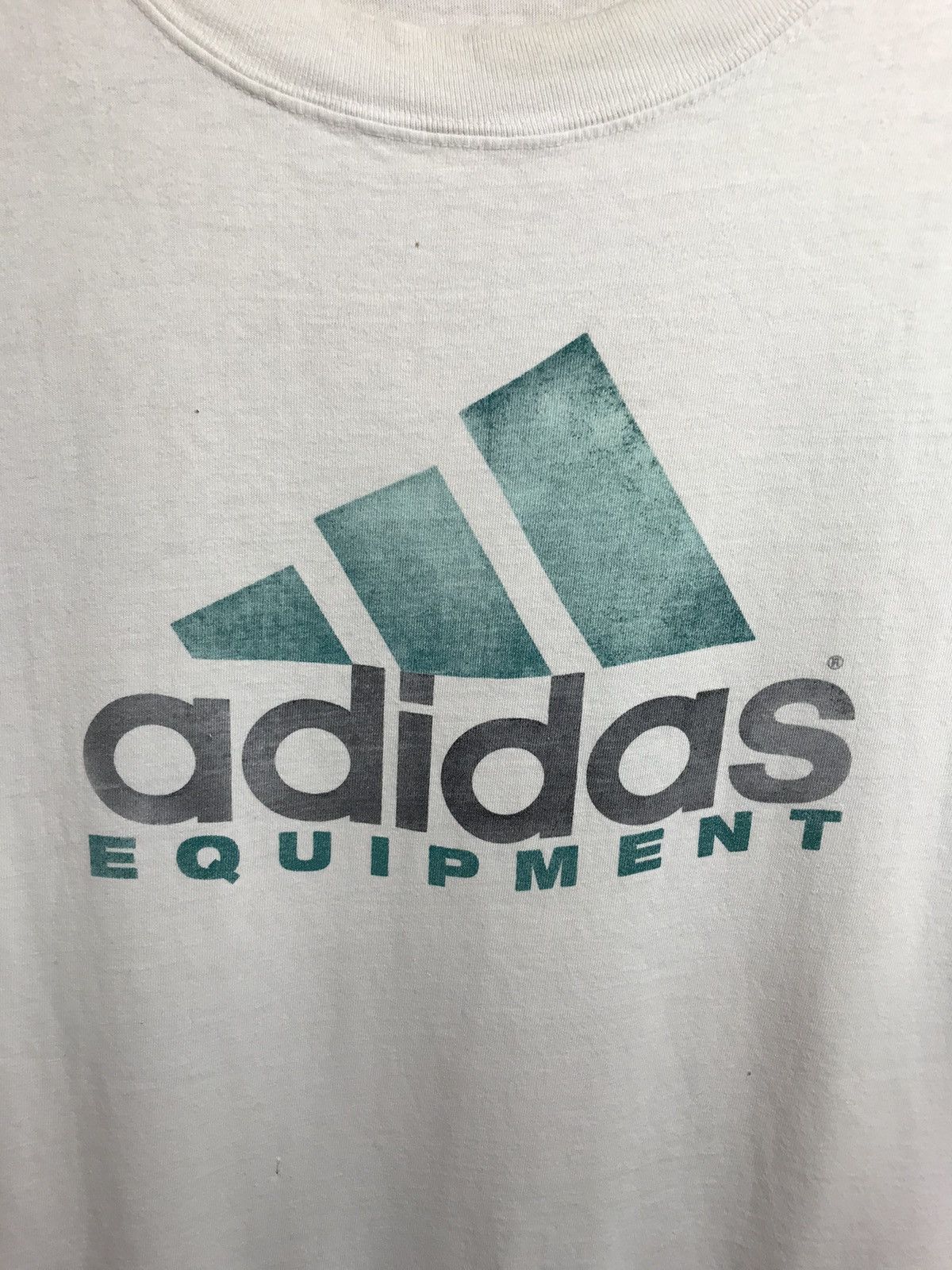 Adidas × Vintage Vintage Adidas Equipment streetwear tee Size US L / EU 52-54 / 3 - 3 Thumbnail